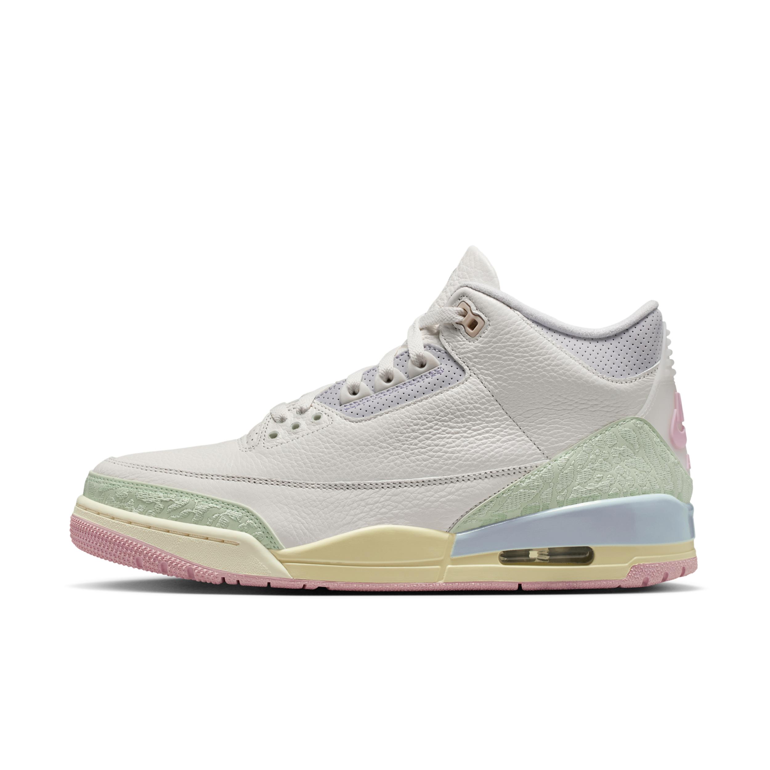 Men's Air Jordan 3 Retro "Sail and Jade Aura" Shoes by JORDAN