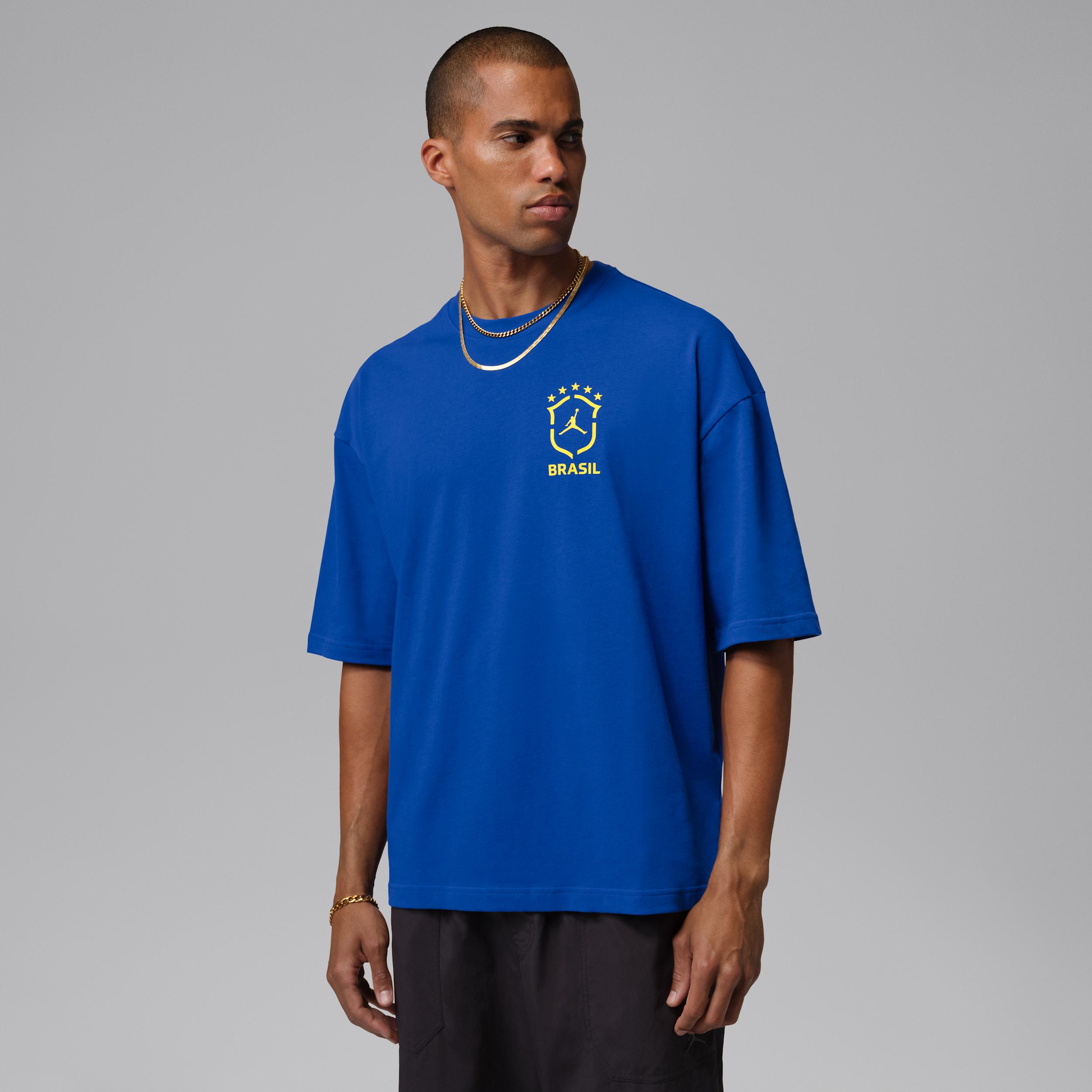 Men's Air Jordan 85 Oversized Graphic Crew-Neck Sweatshirt by JORDAN