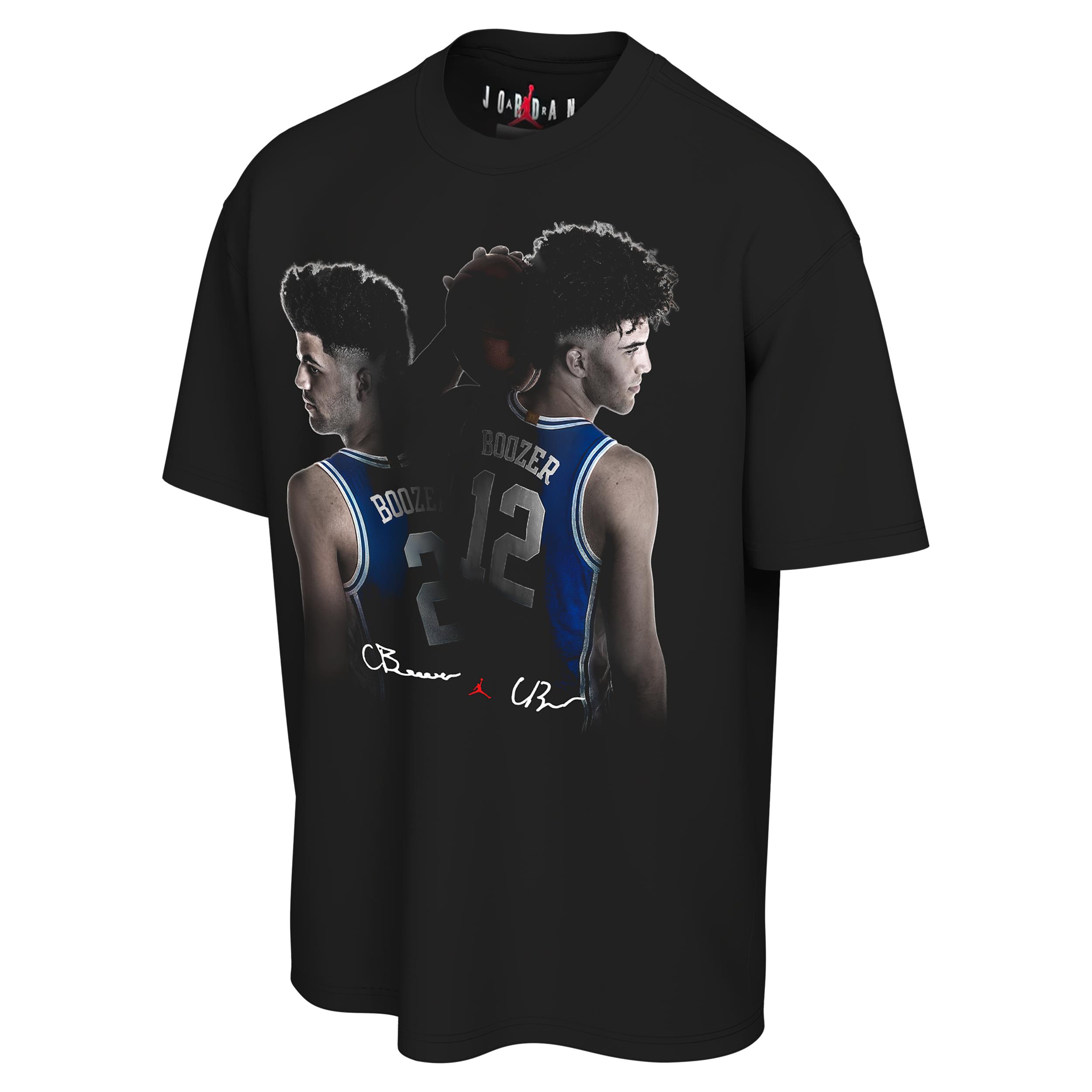 Men's Cayden Boozer and Cameron Boozer Jordan T-Shirt by JORDAN
