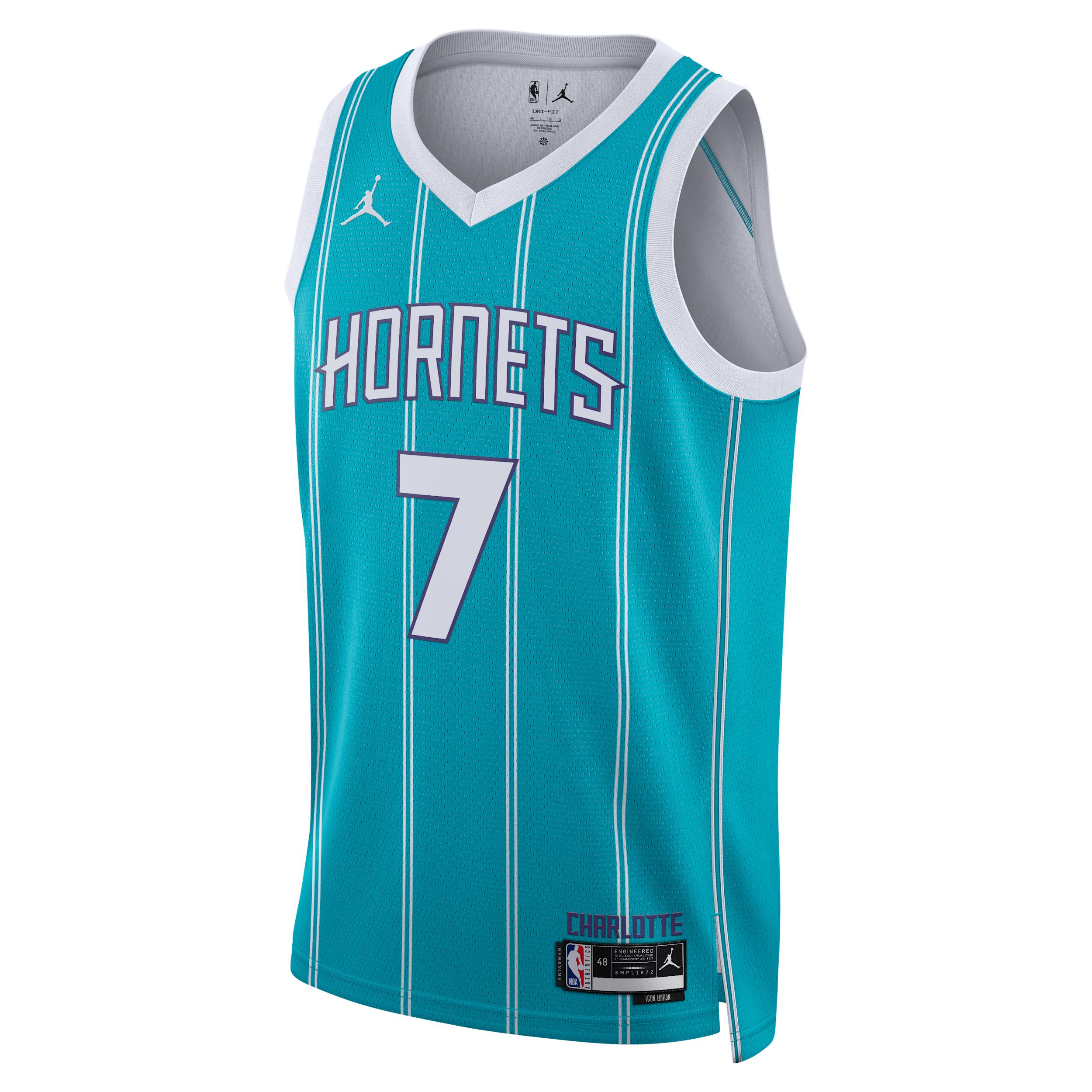 Men's Charlotte Hornets Icon Edition Jordan Dri-FIT NBA Swingman Jersey by JORDAN