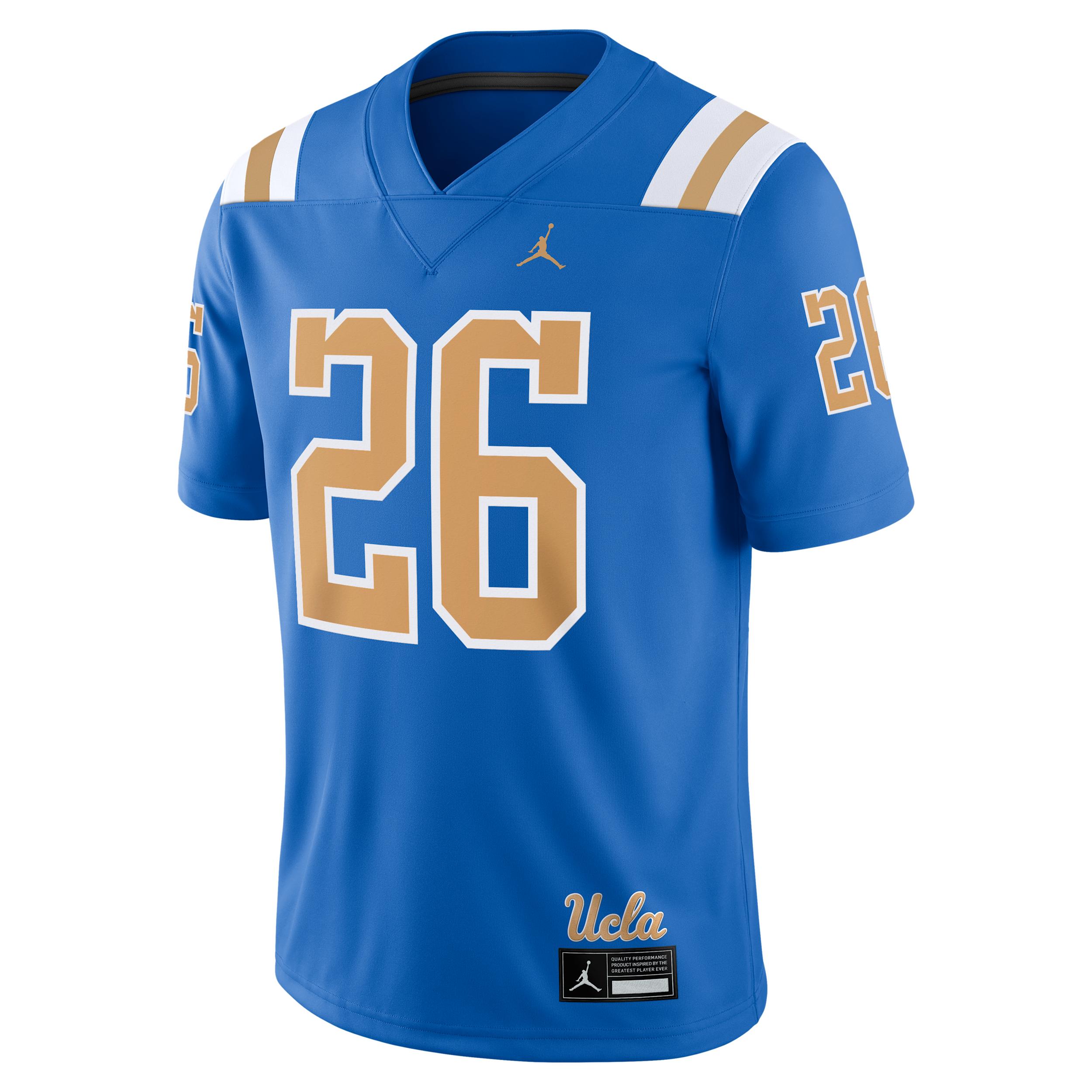 Men's DeShaun Foster UCLA Menâs Jordan Brand Dri-FIT College Game Jersey by JORDAN