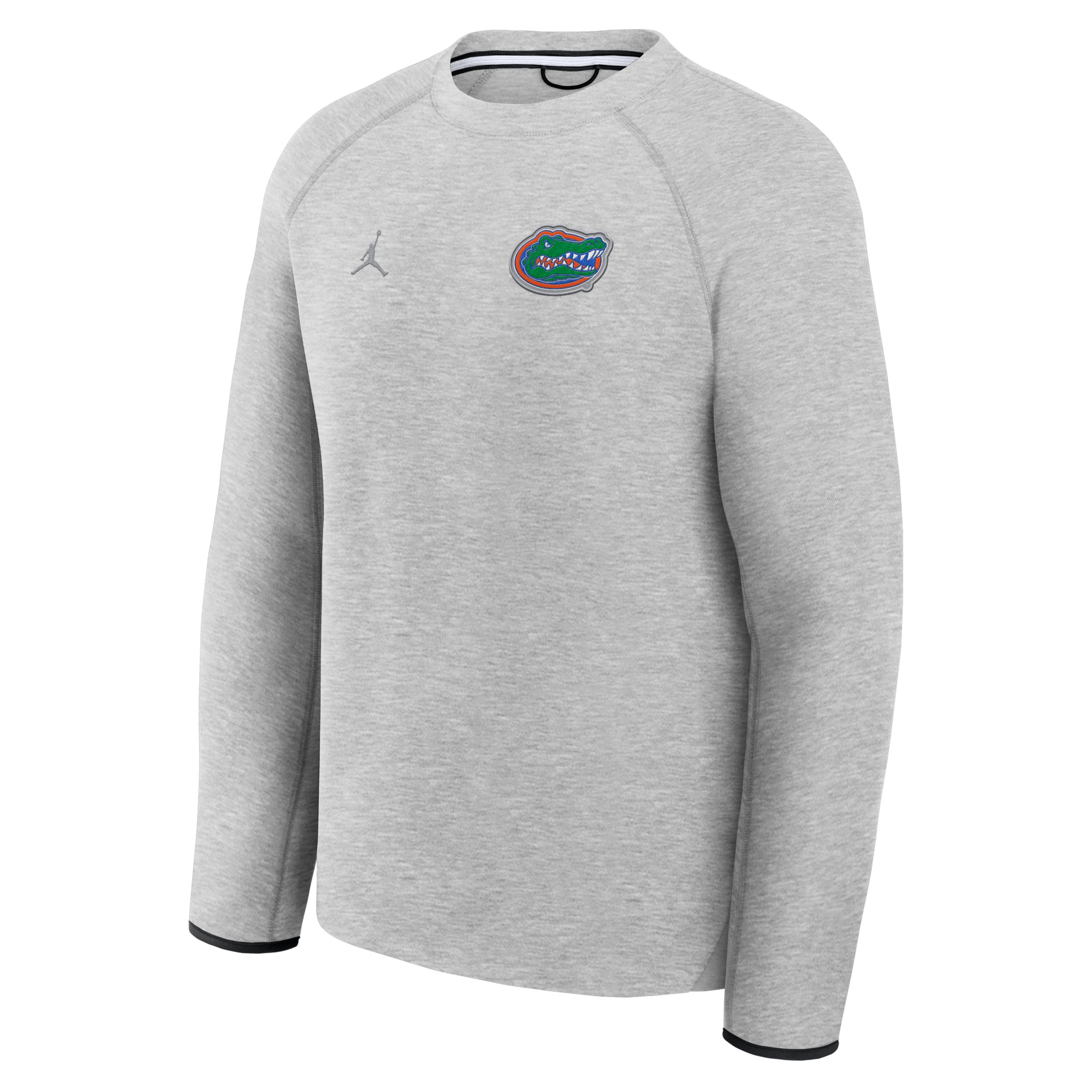 Men's Florida Gators Tech Fleece Jordan Brand College Pullover Crew by JORDAN