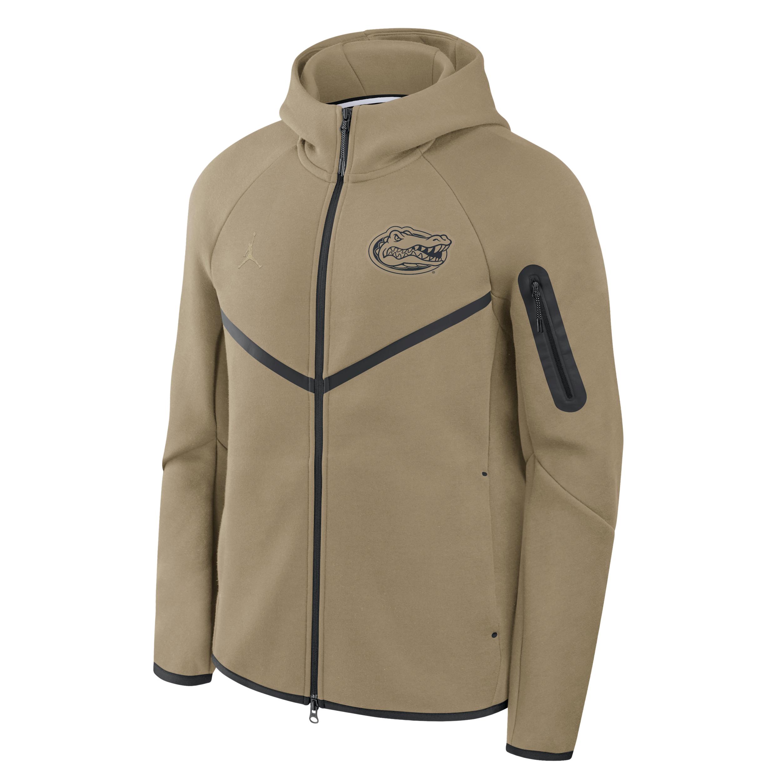 Men's Florida Gators Tech Fleece Windrunner Jordan Brand College Full-Zip Hooded Jacket by JORDAN