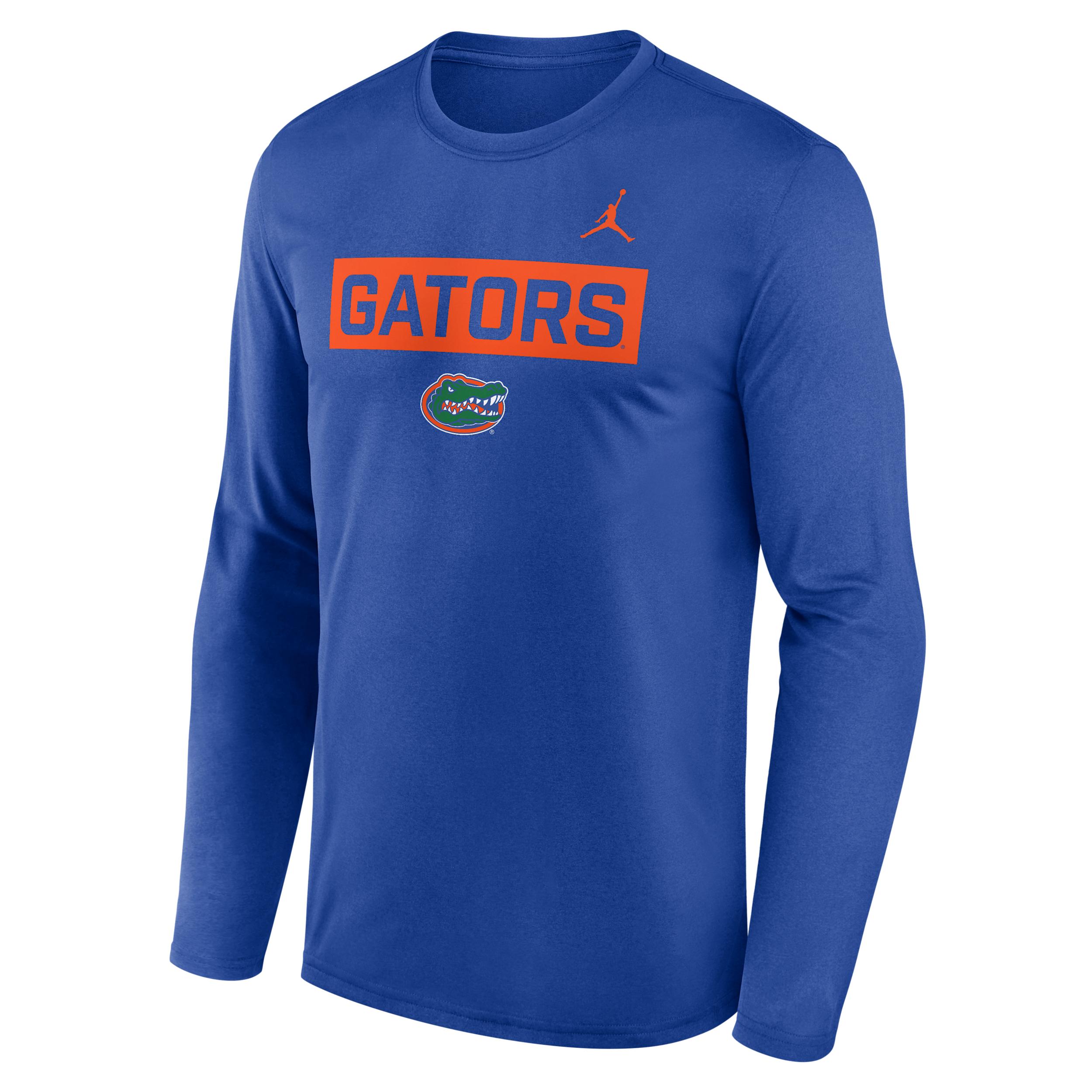 Men's Florida Primetime Legend 2-Hit Jordan Brand Dri-FIT College Long-Sleeve T-Shirt by JORDAN