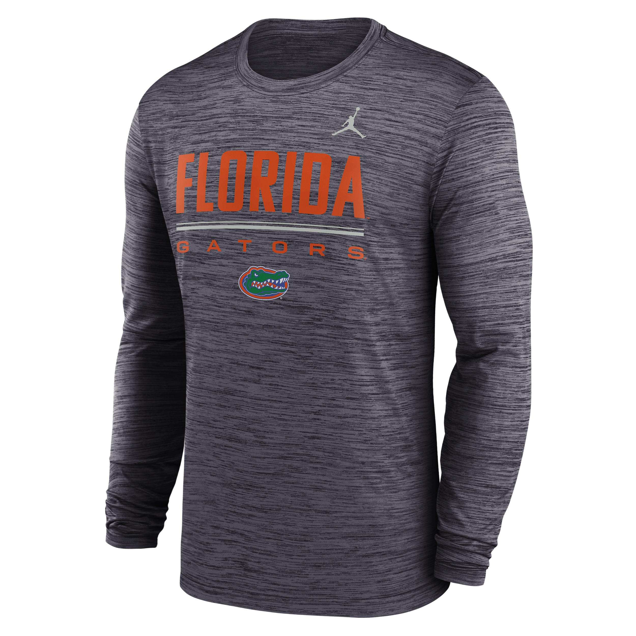 Men's Florida Sideline Velocity Jordan Brand Dri-FIT College T-Shirt by JORDAN