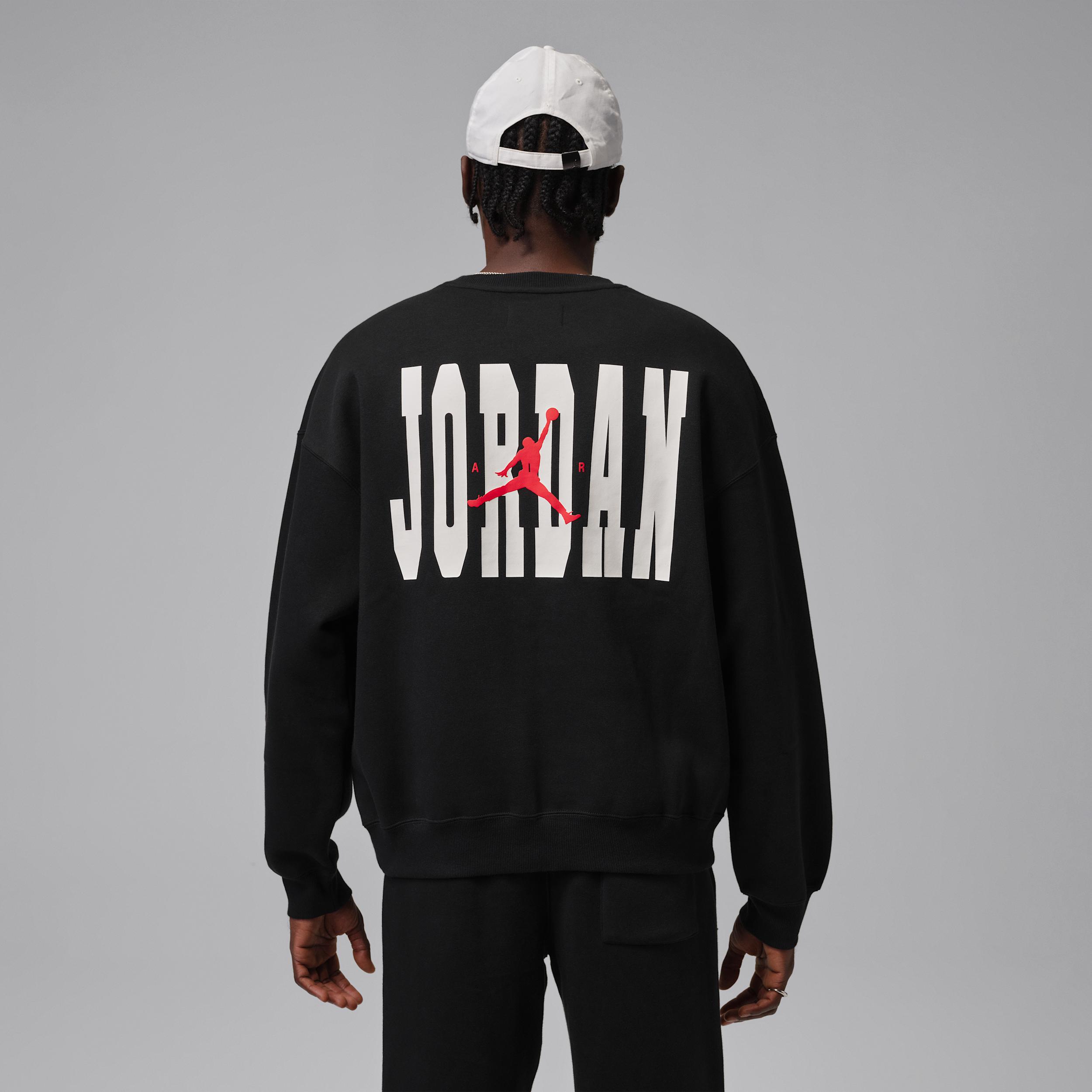 Men's Jordan Brooklyn Crew-Neck Sweatshirt by JORDAN