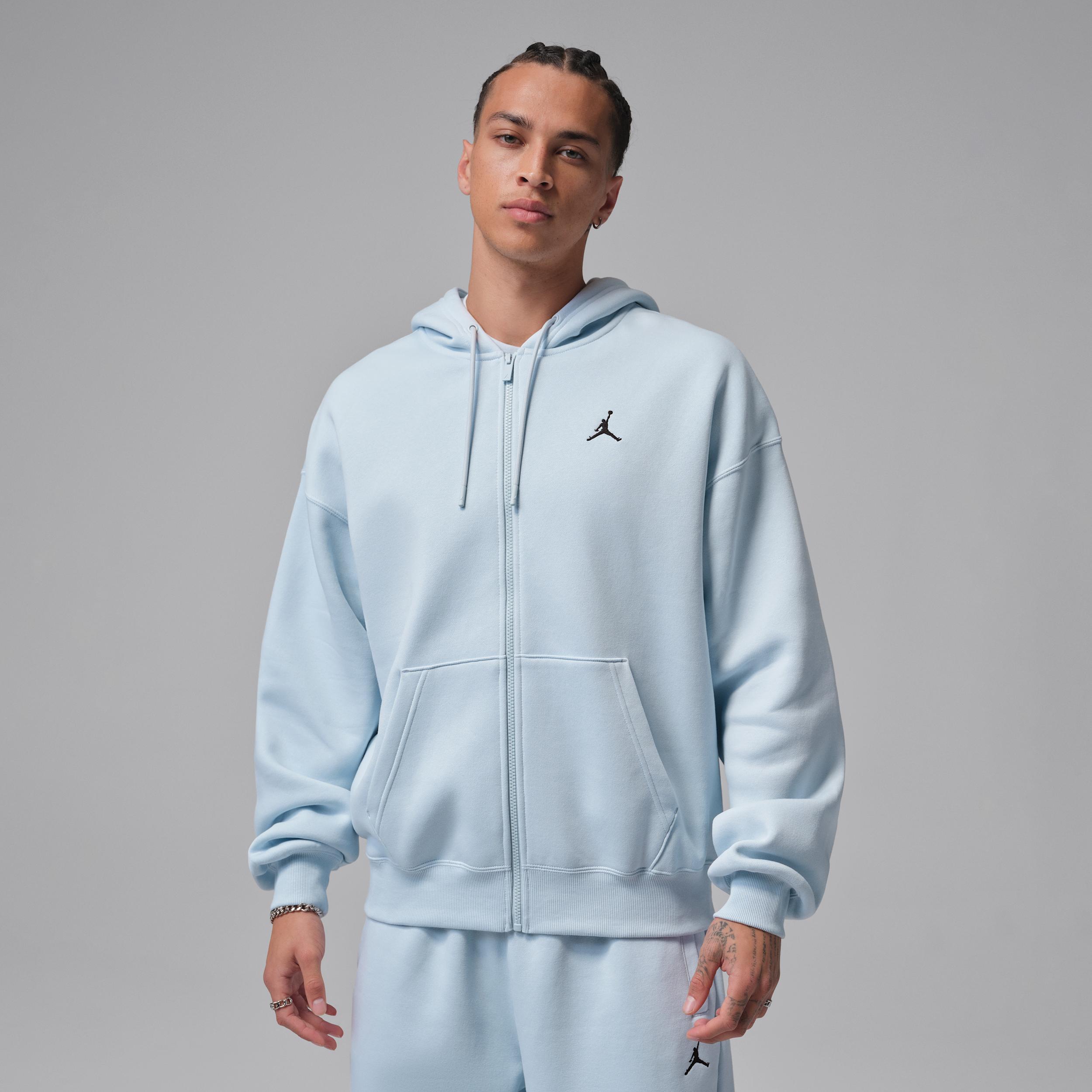 Men's Jordan Brooklyn Fleece Oversized Full-Zip Hoodie by JORDAN