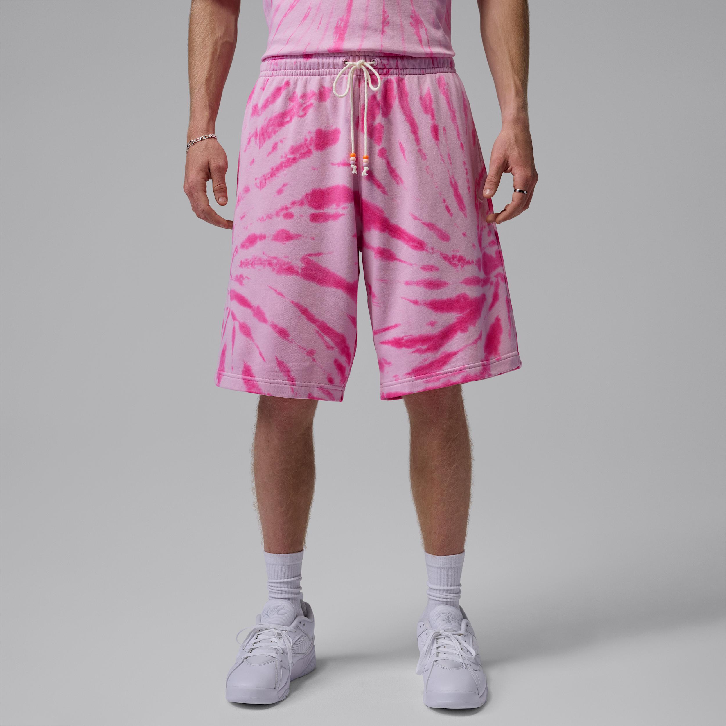 Men's Jordan Brooklyn Fleece Tie-Dye Festival Shorts by JORDAN