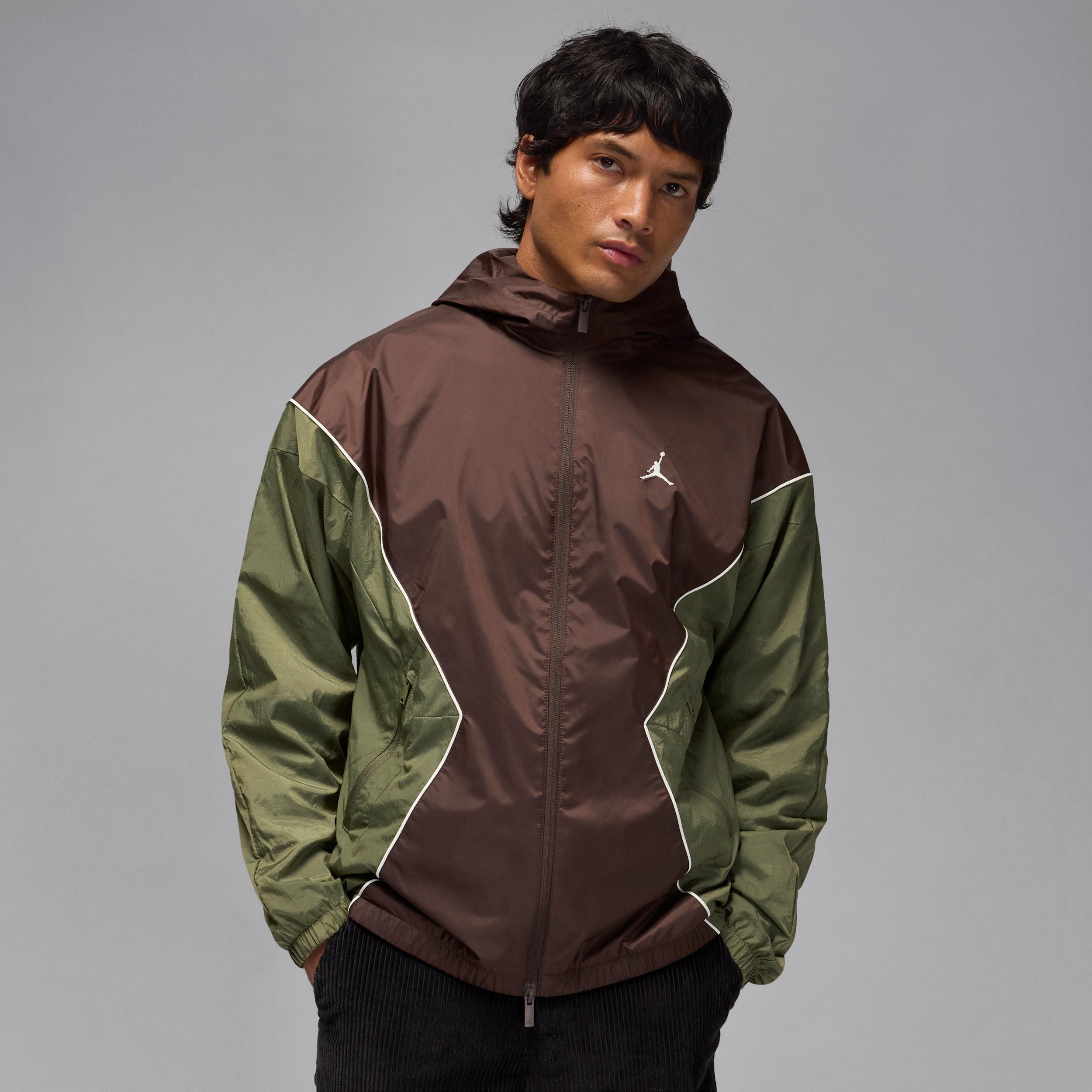 Men's Jordan Brooklyn Hooded Draft Jacket by JORDAN