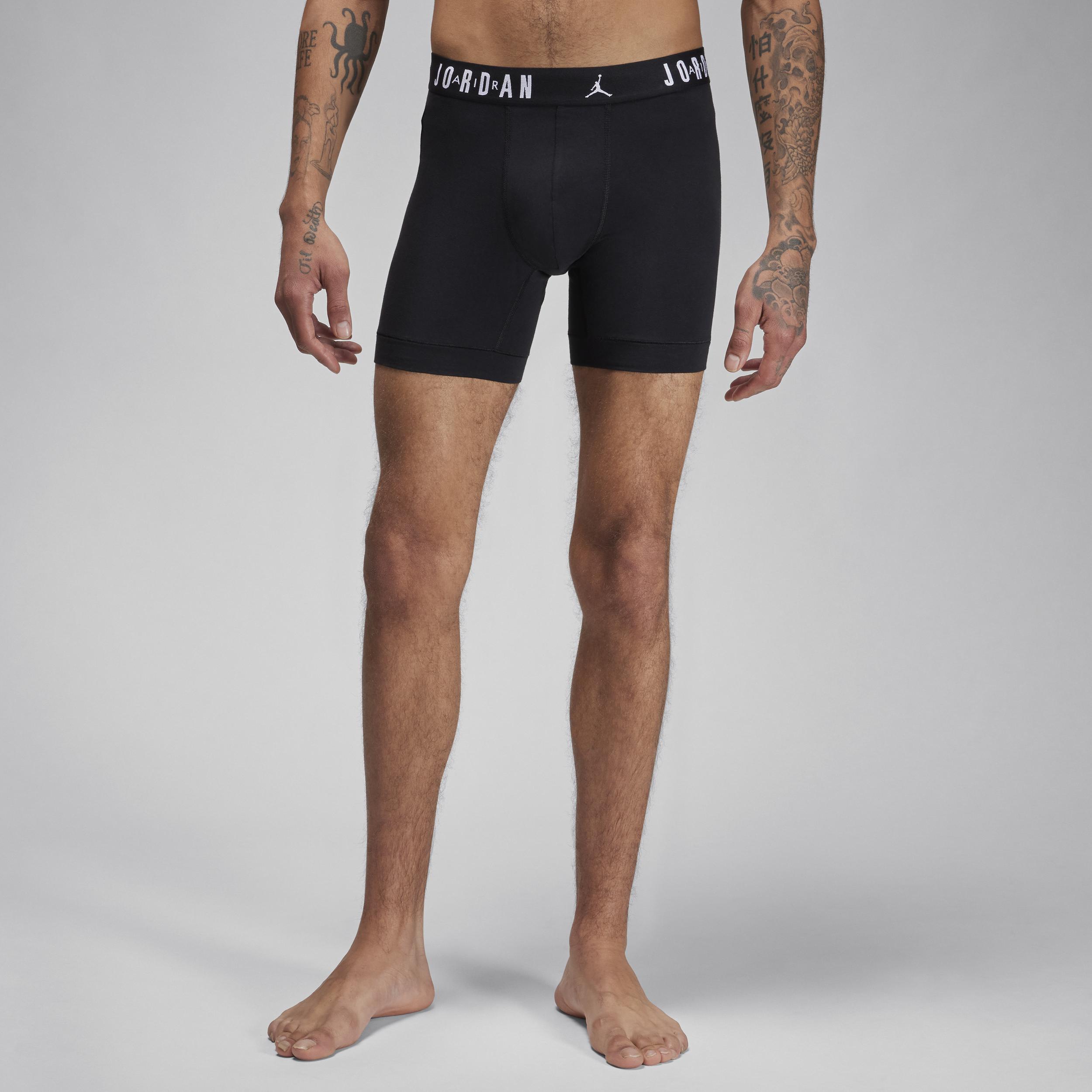 Men's Jordan Flight Cotton Core Boxer Briefs (3-Pack) by JORDAN Men's Jordan Flight Cotton Core Boxer Briefs (3-Pack) by JORDAN