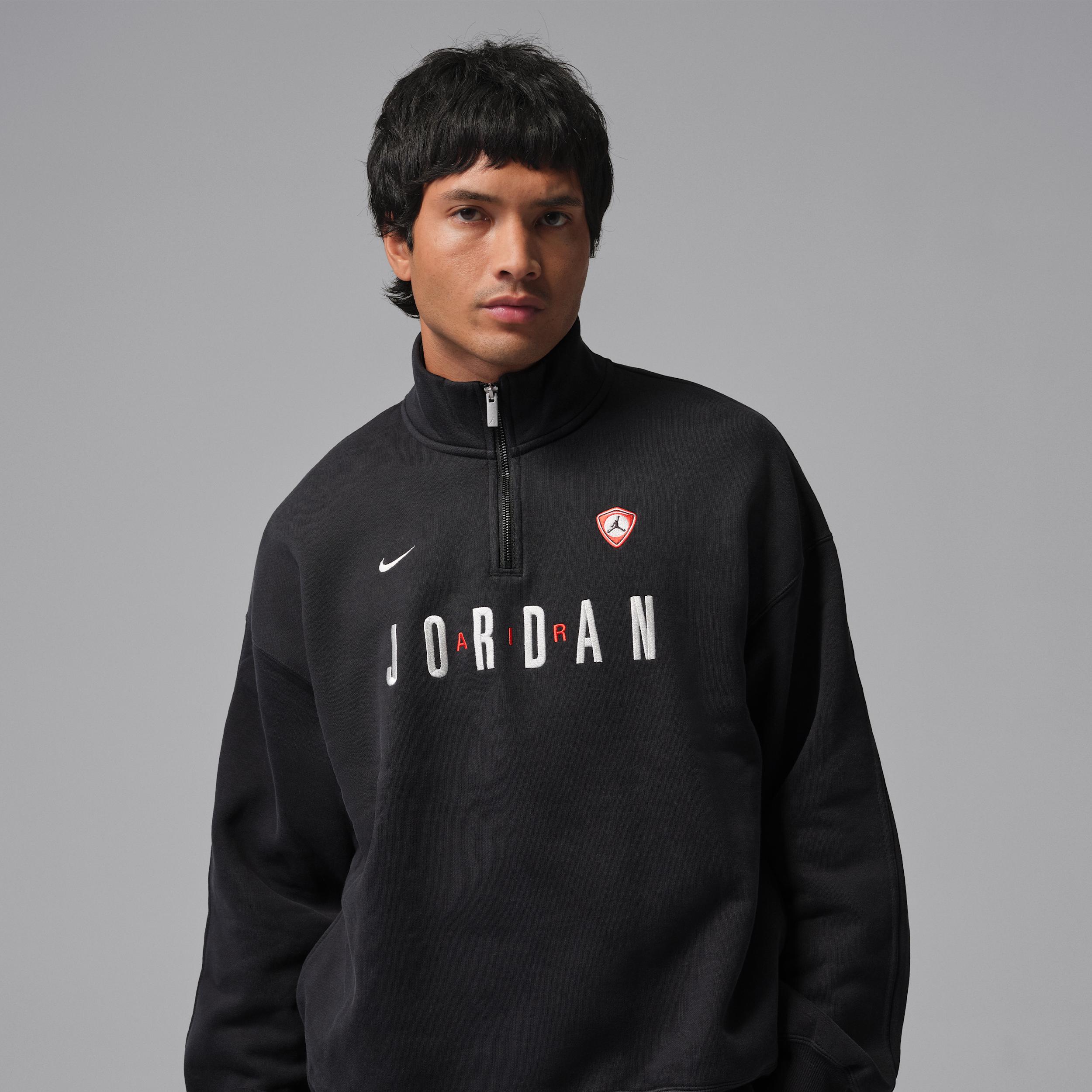 Men's Jordan Flight Graphic Fleece 1/4-Zip by JORDAN