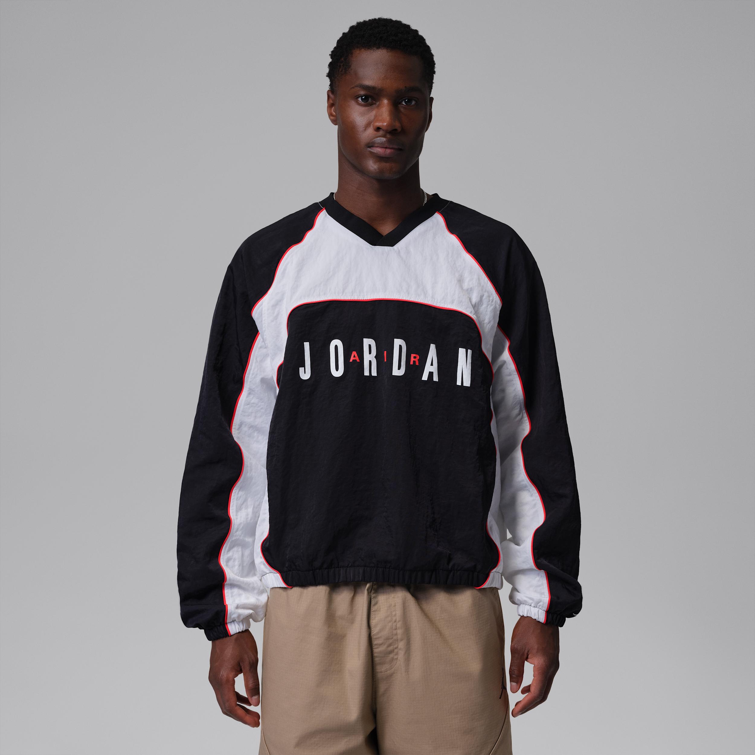 Men's Jordan Flight Long-Sleeve Warm-Up Top by JORDAN