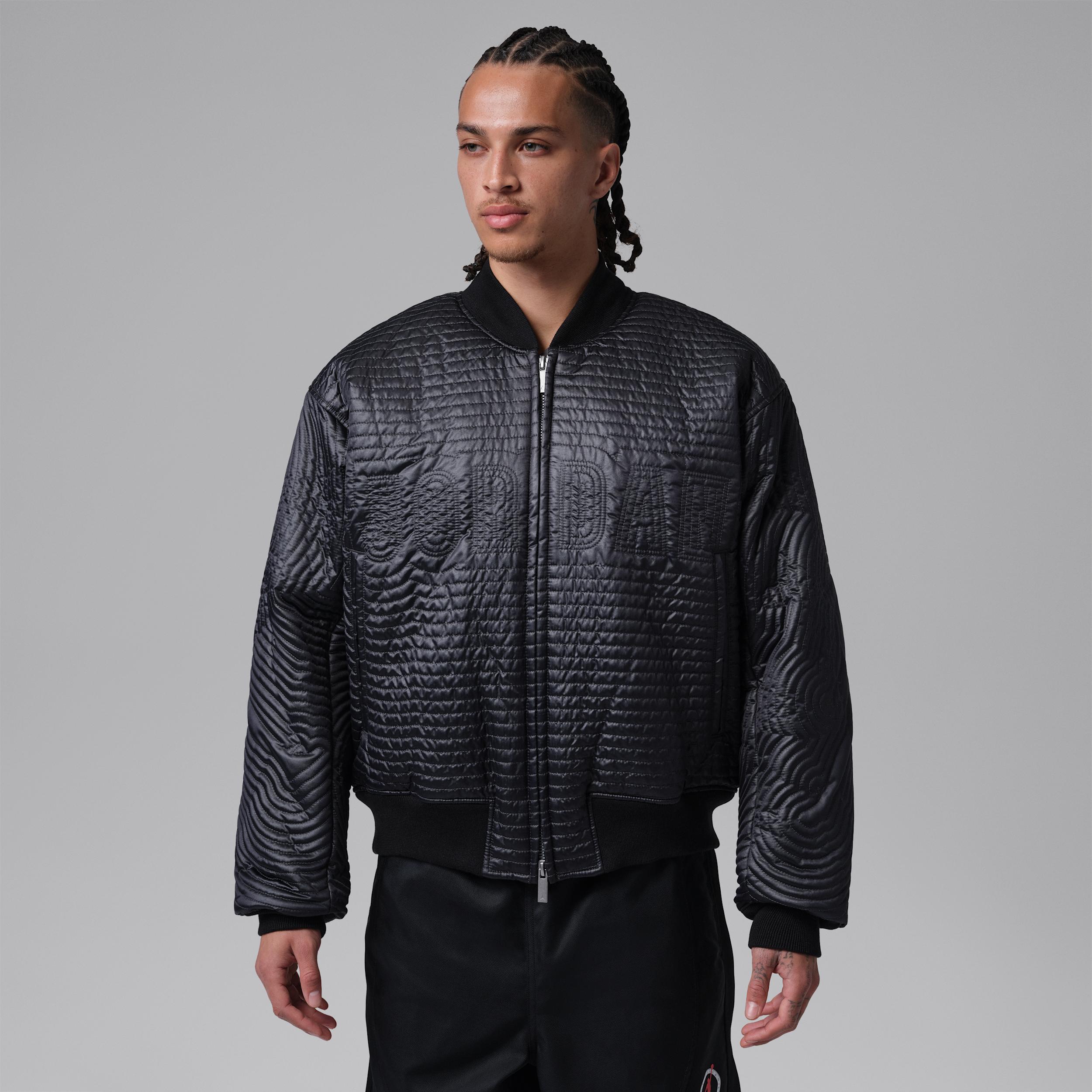 Men's Jordan Flight Nylon Varsity Jacket by JORDAN