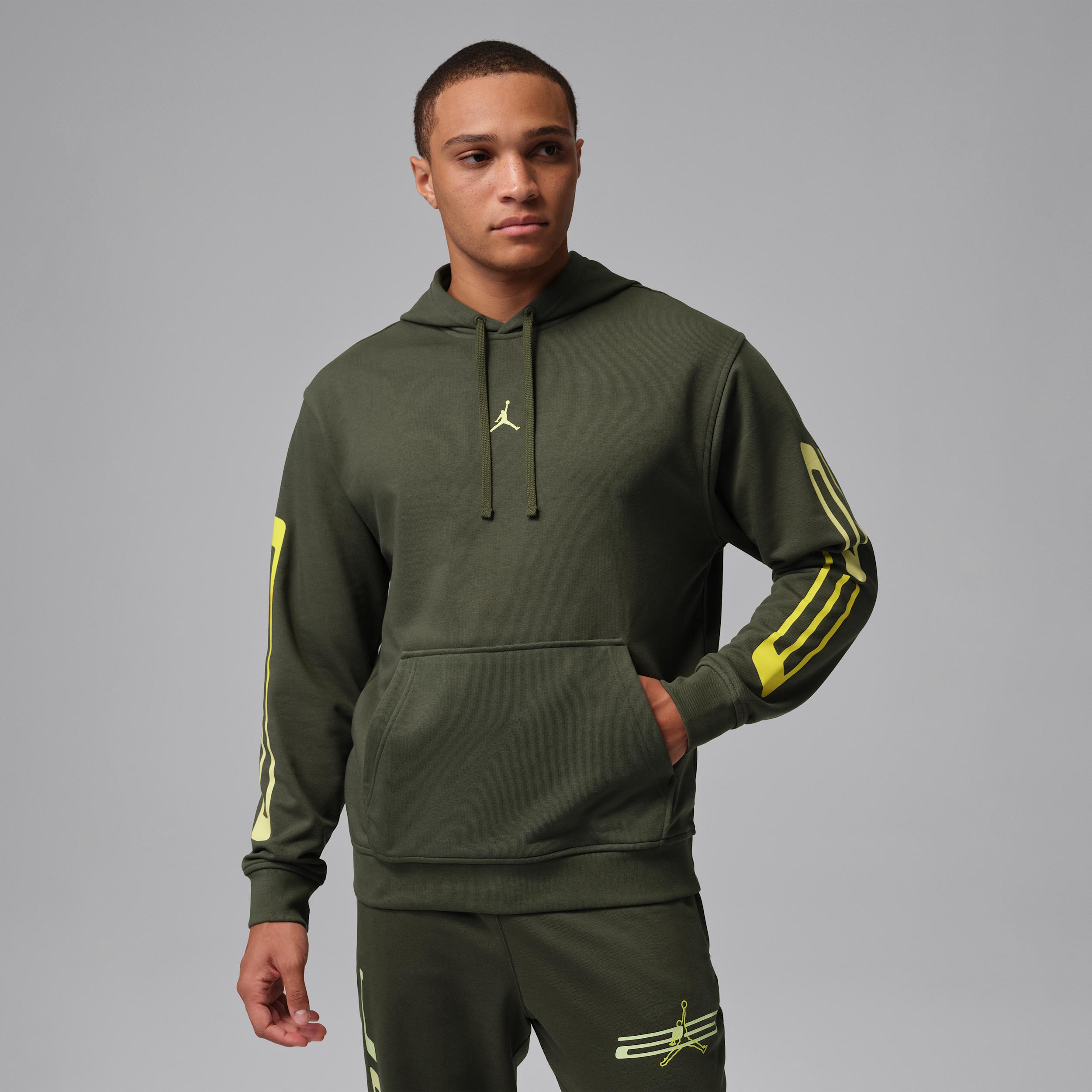 Men's Jordan Sport Crossover Dri-FIT Fleece Graphic Pullover Hoodie by JORDAN