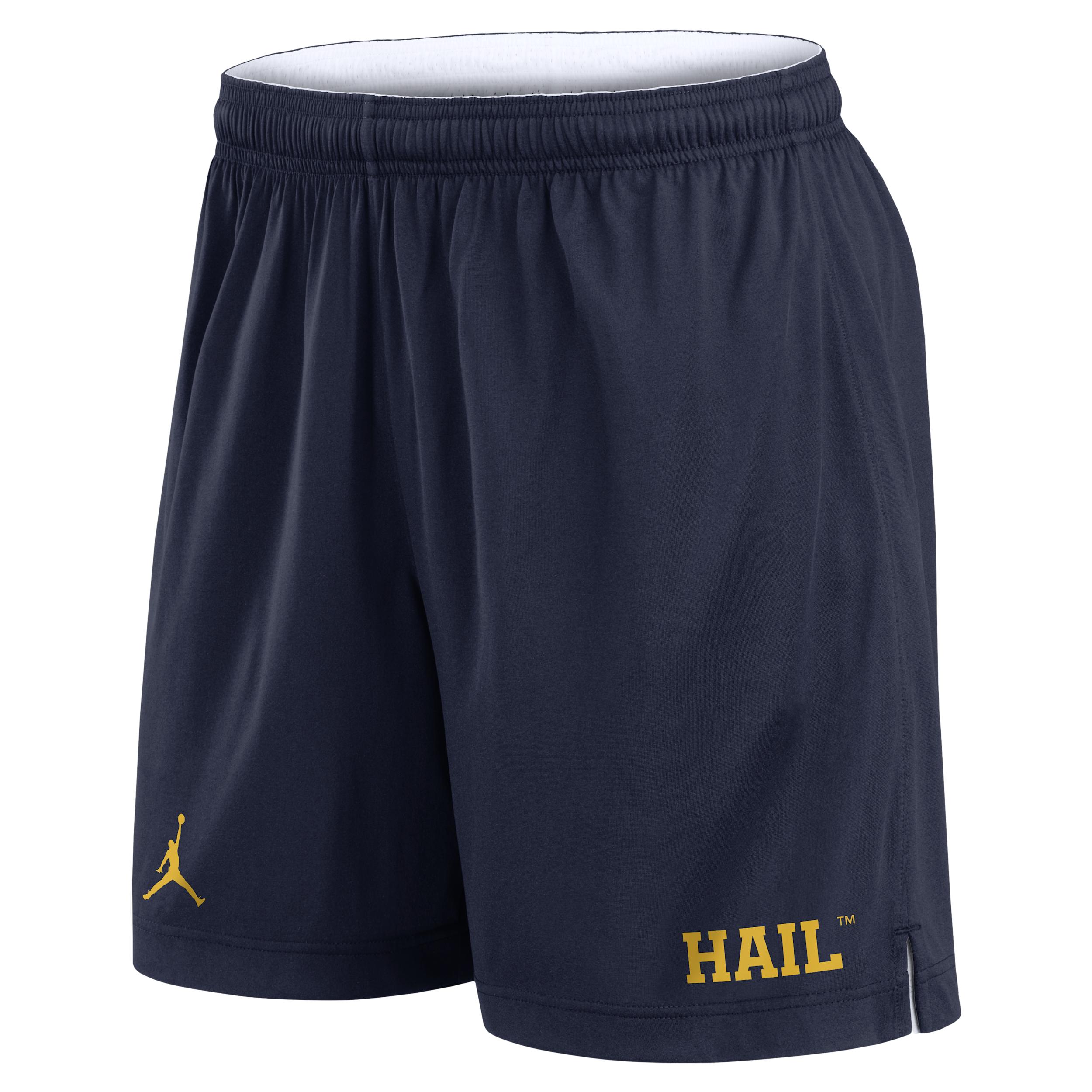 Men's Michigan Primetime Reversible Jordan Brand Dri-FIT College Shorts by JORDAN