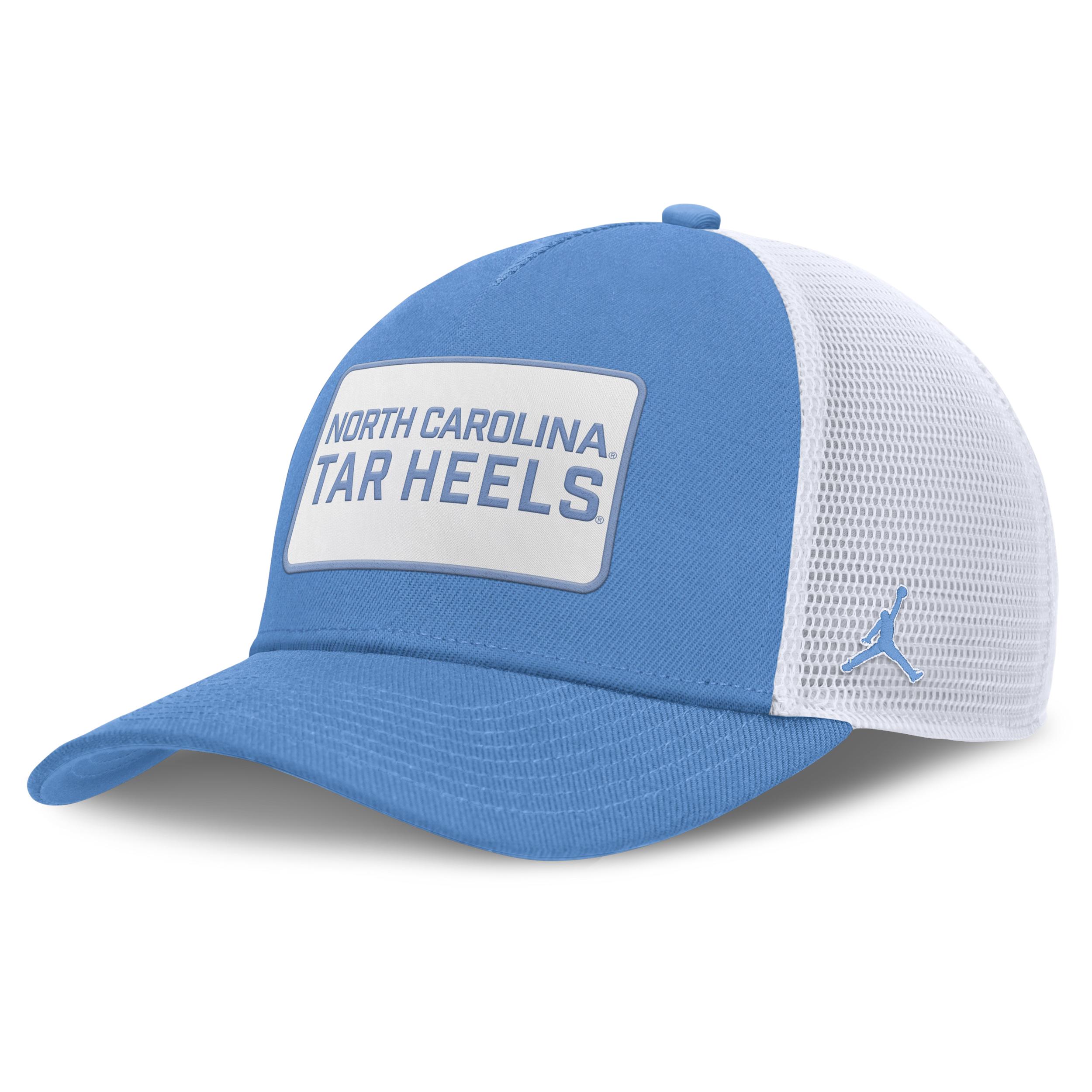 Men's North Carolina On-Field Rise Jordan Brand College Trucker Adjustable Hat by JORDAN Men's North Carolina On-Field Rise Jordan Brand College Trucker Adjustable Hat by JORDAN