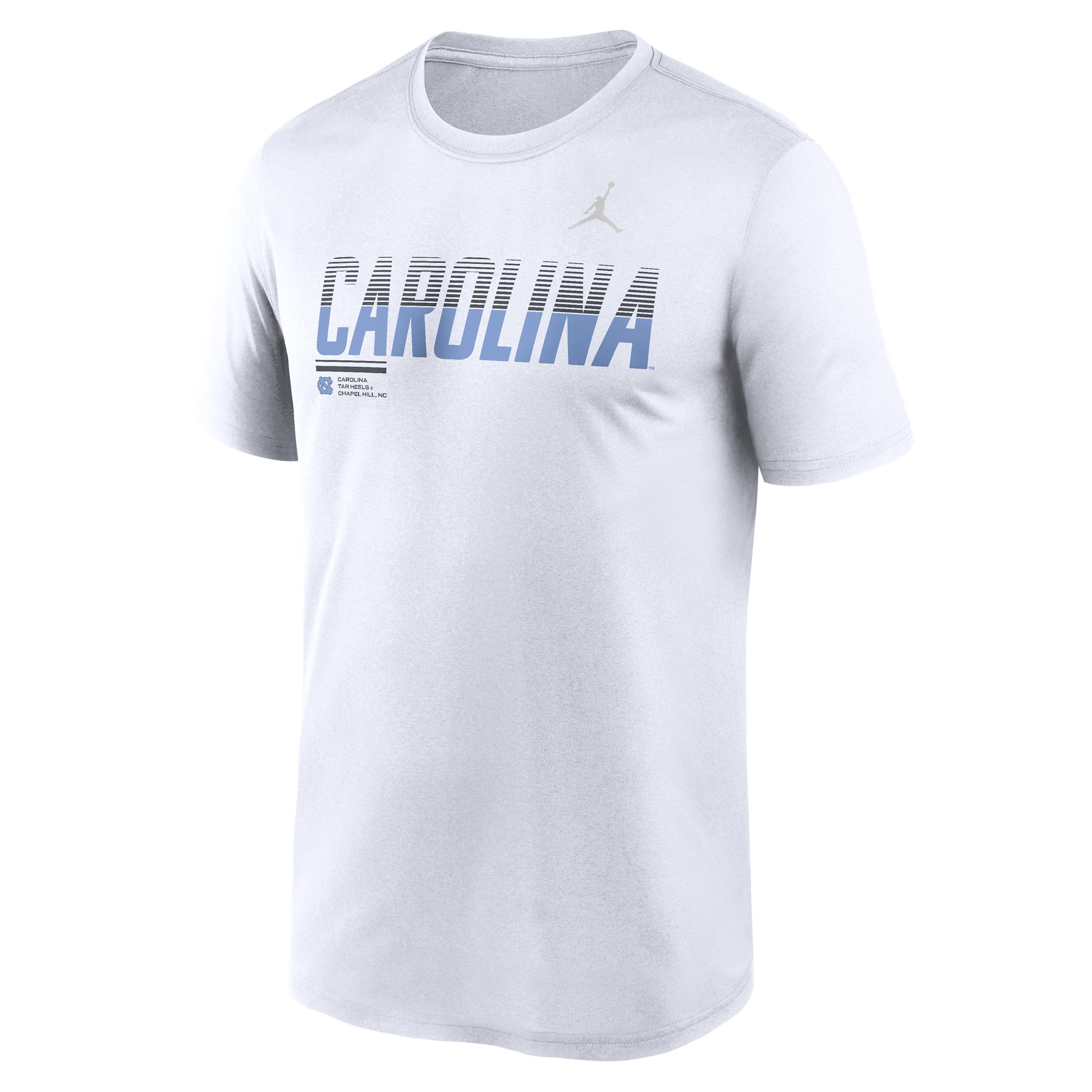Men's North Carolina Sideline Legend Jordan Brand Dri-FIT College T-Shirt by JORDAN