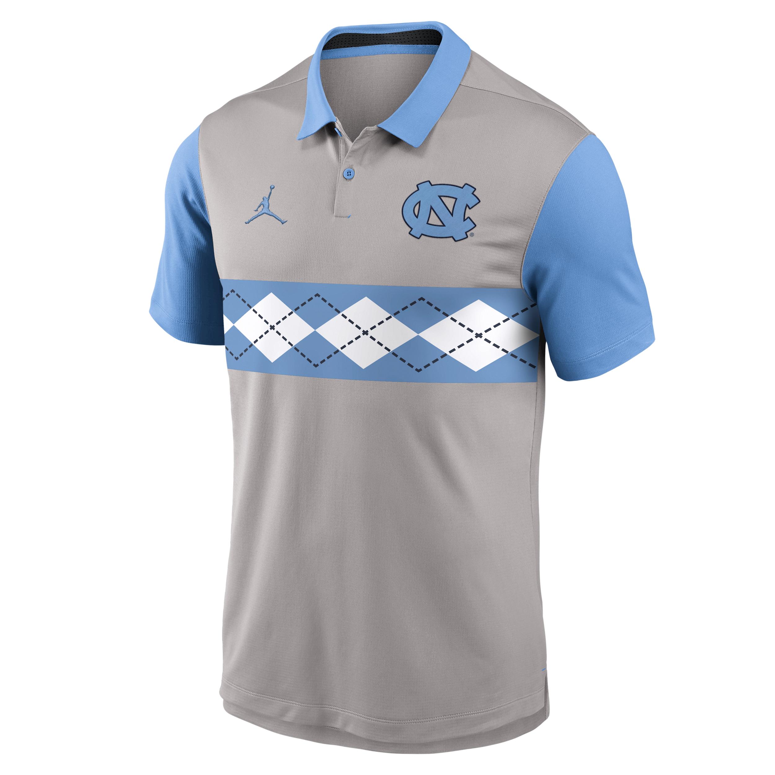 Men's North Carolina Vapor Jordan Brand Dri-FIT College Polo by JORDAN