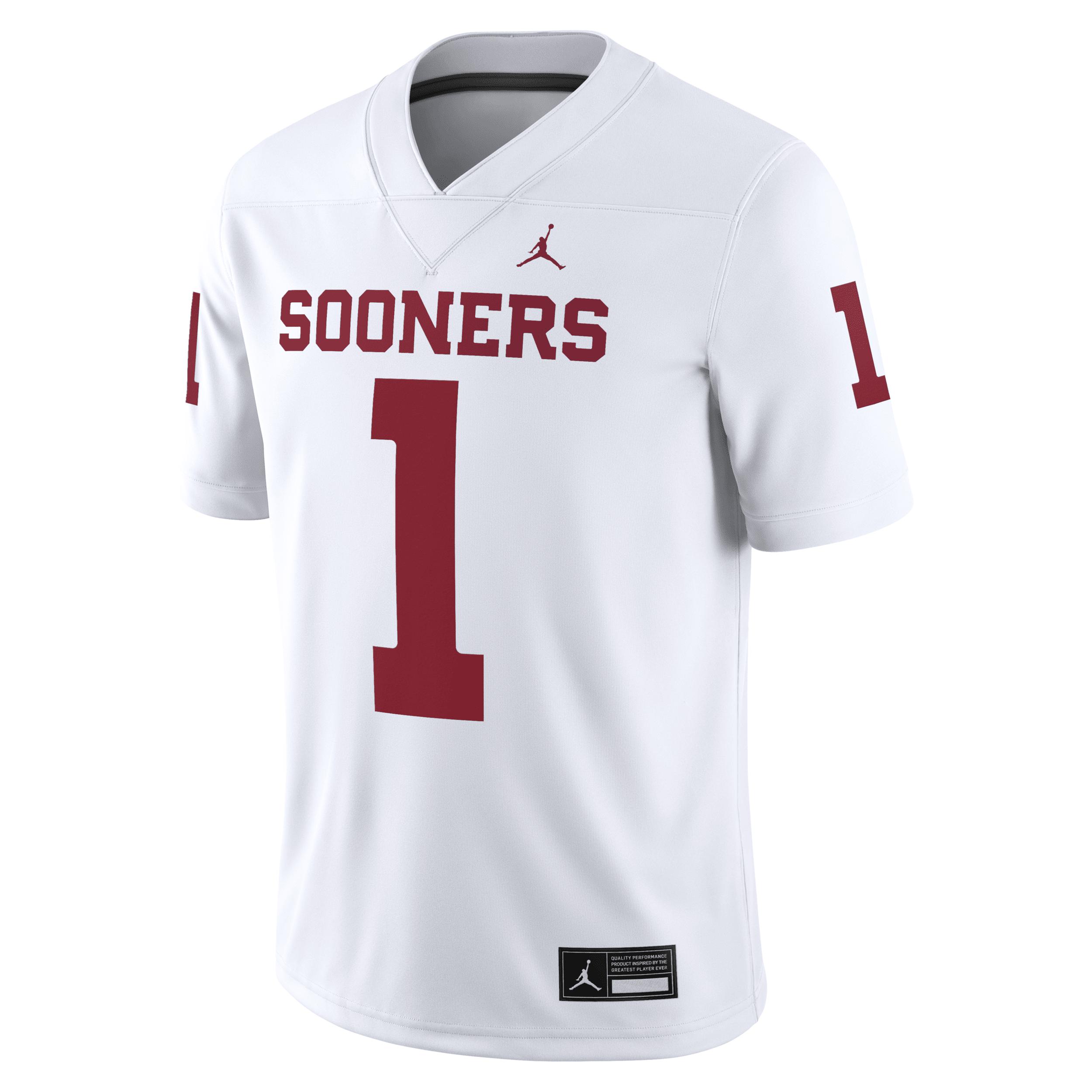 Men's Oklahoma Sooners Jordan Brand Dri-FIT College Game Jersey by JORDAN
