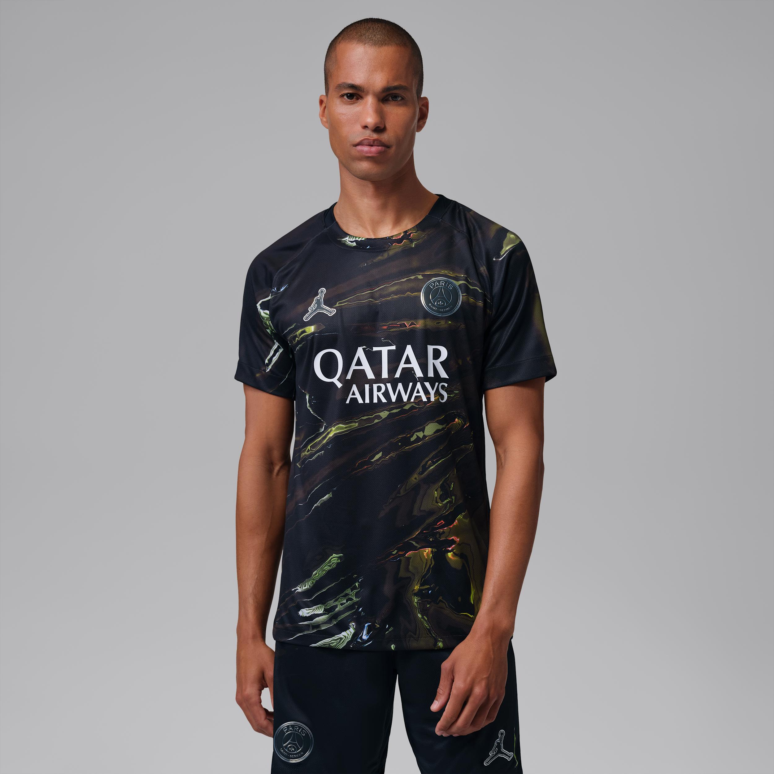 Men's Paris Saint-Germain 2026 Stadium Night Edition Jordan Dri-FIT Soccer Replica Jersey by JORDAN