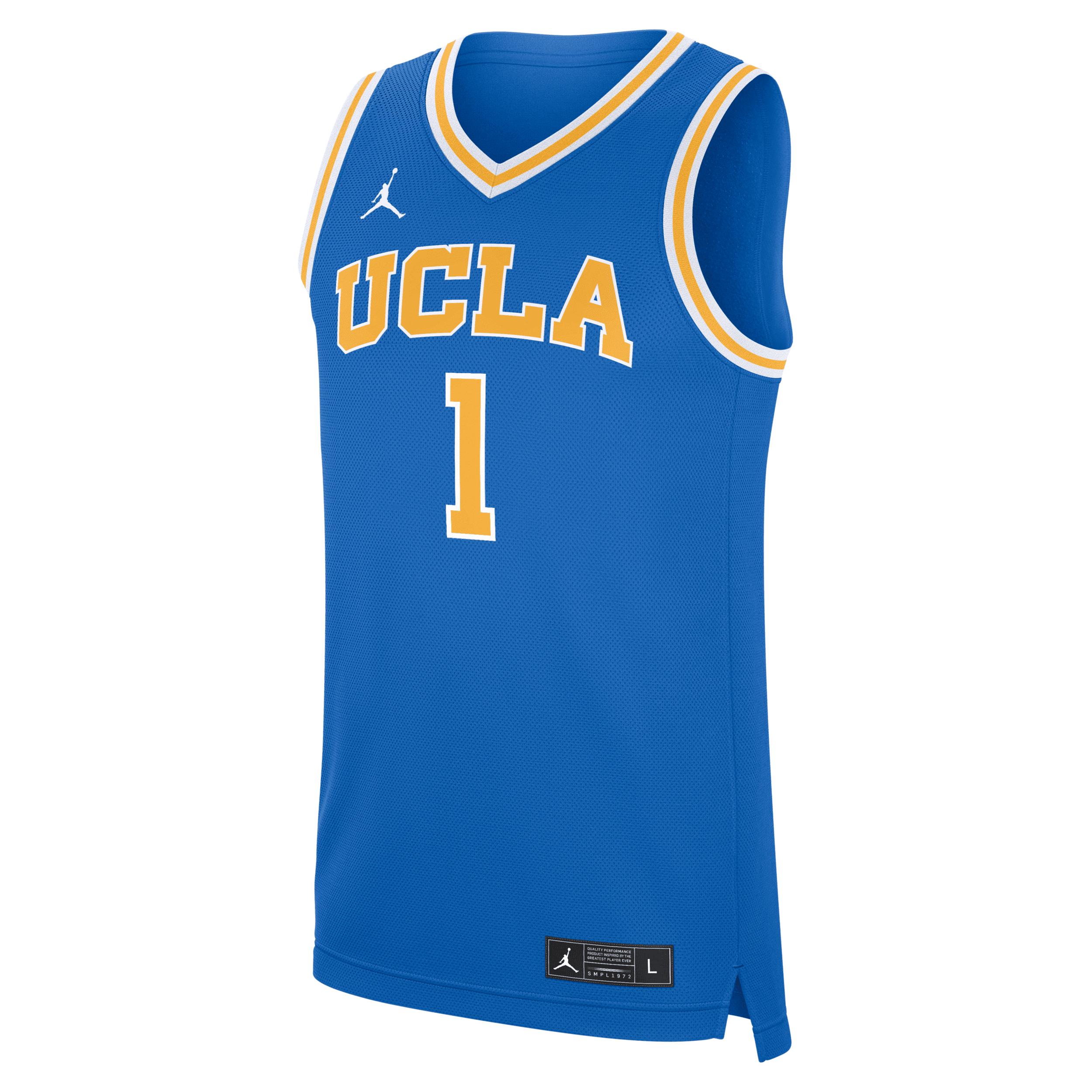 Men's UCLA Bruins Replica Jordan Brand College Basketball Jersey by JORDAN