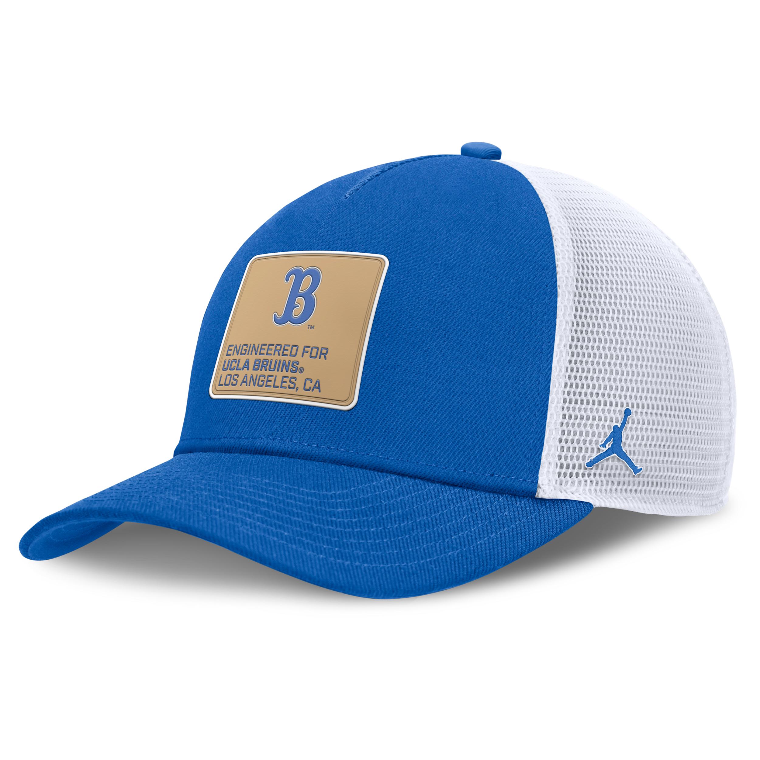 Men's UCLA On-Field Rise Engineered Jordan Brand College Trucker Adjustable Hat by JORDAN