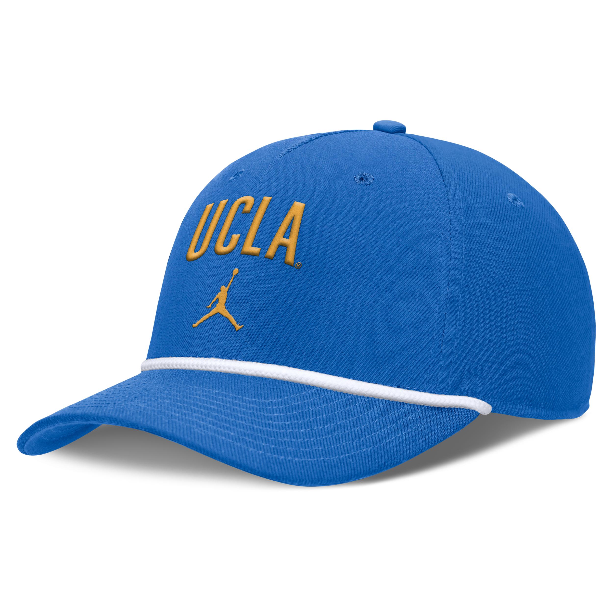 Men's UCLA Primetime Rise Campus Jordan Brand College Adjustable Hat by JORDAN