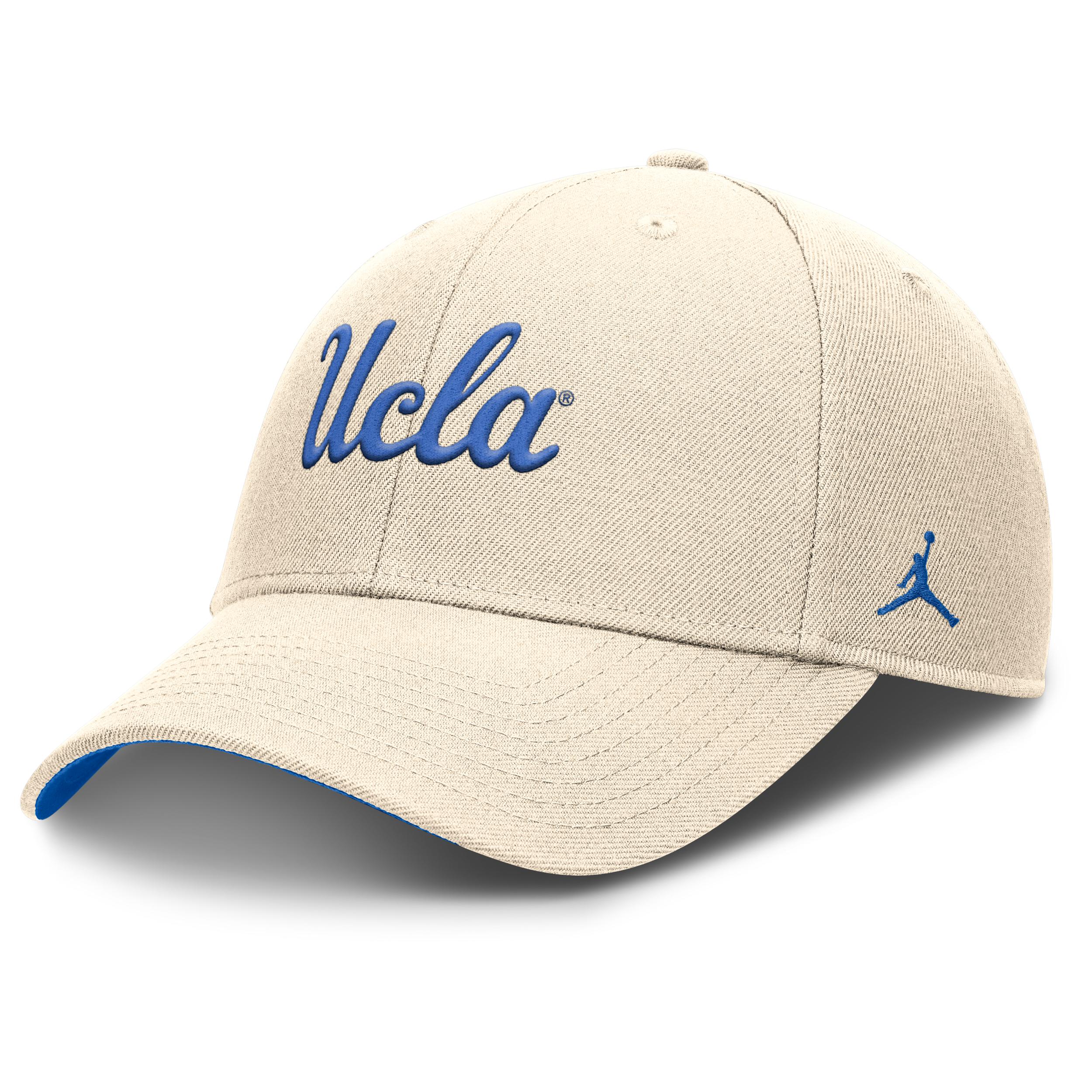 Men's UCLA Primetime Rise Jordan Brand Dri-FIT College Trucker Adjustable Hat by JORDAN