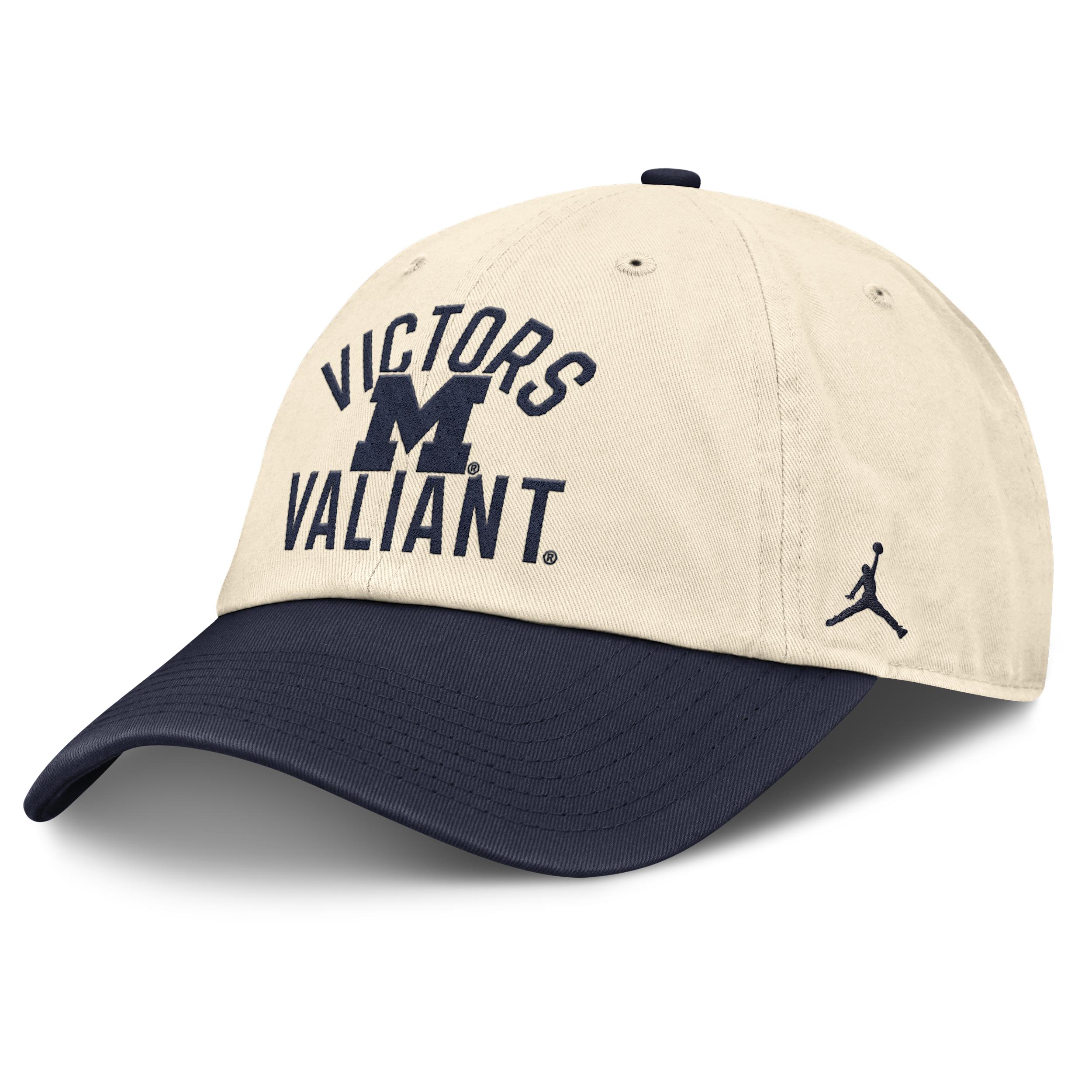 Michigan Primetime 2-Tone Club Jordan Brand College Adjustable Hat by JORDAN
