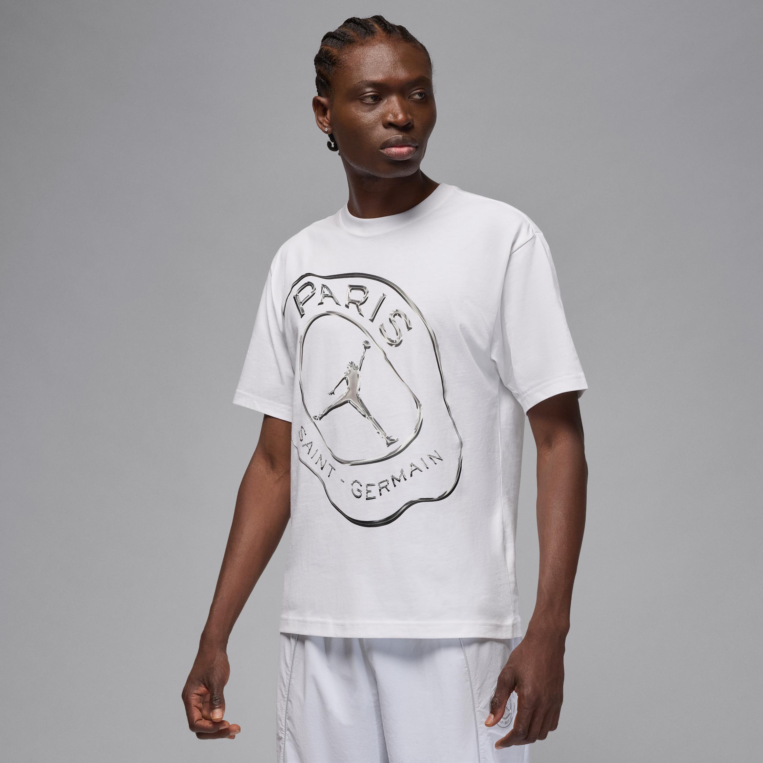 Nike Men's Paris Saint-Germain Practice T-Shirt by JORDAN