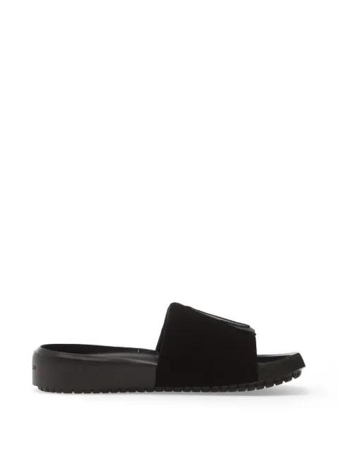Nola logo-embossed slides by JORDAN