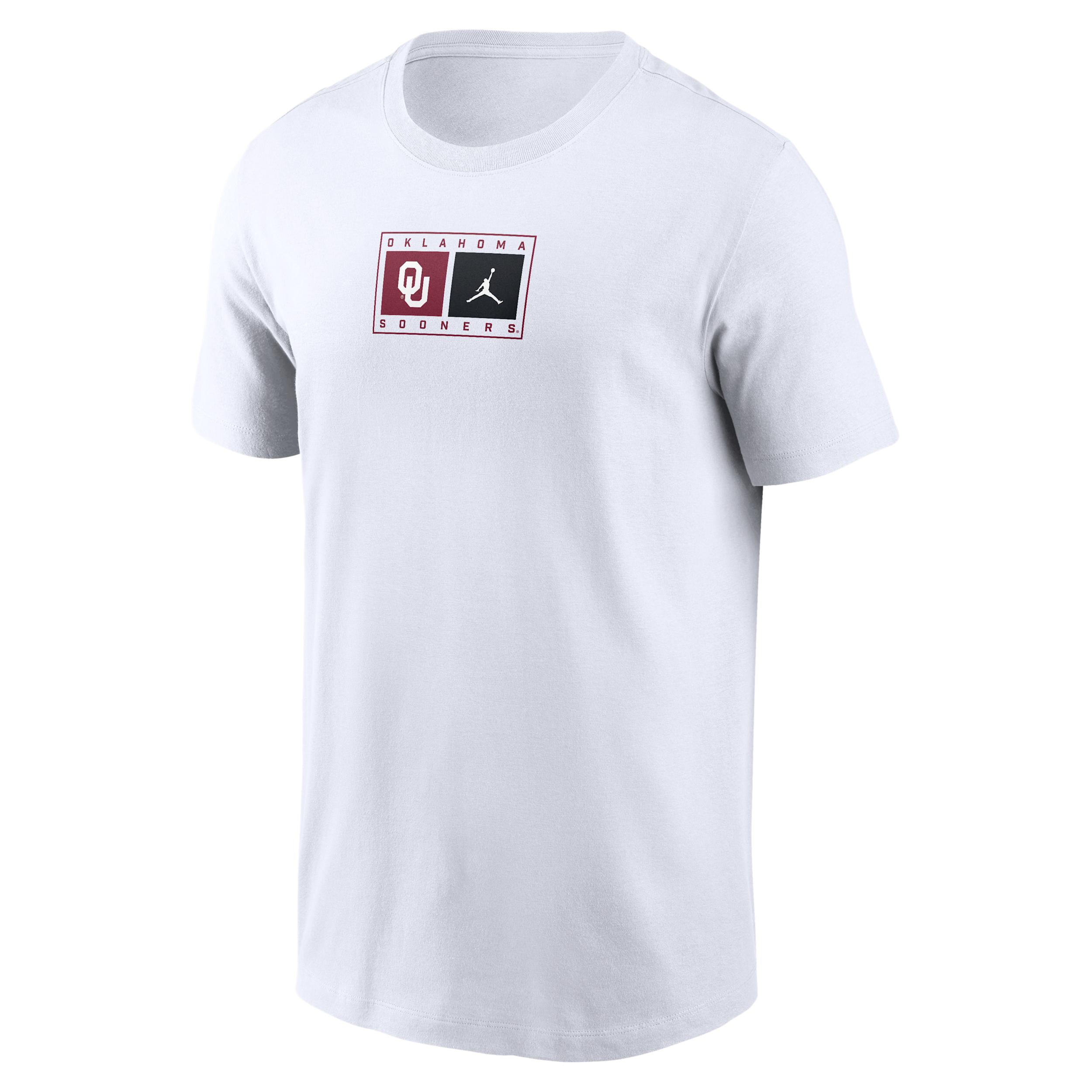 Oklahoma Campus Logo Swoosh Nike Men's College T-Shirt by JORDAN