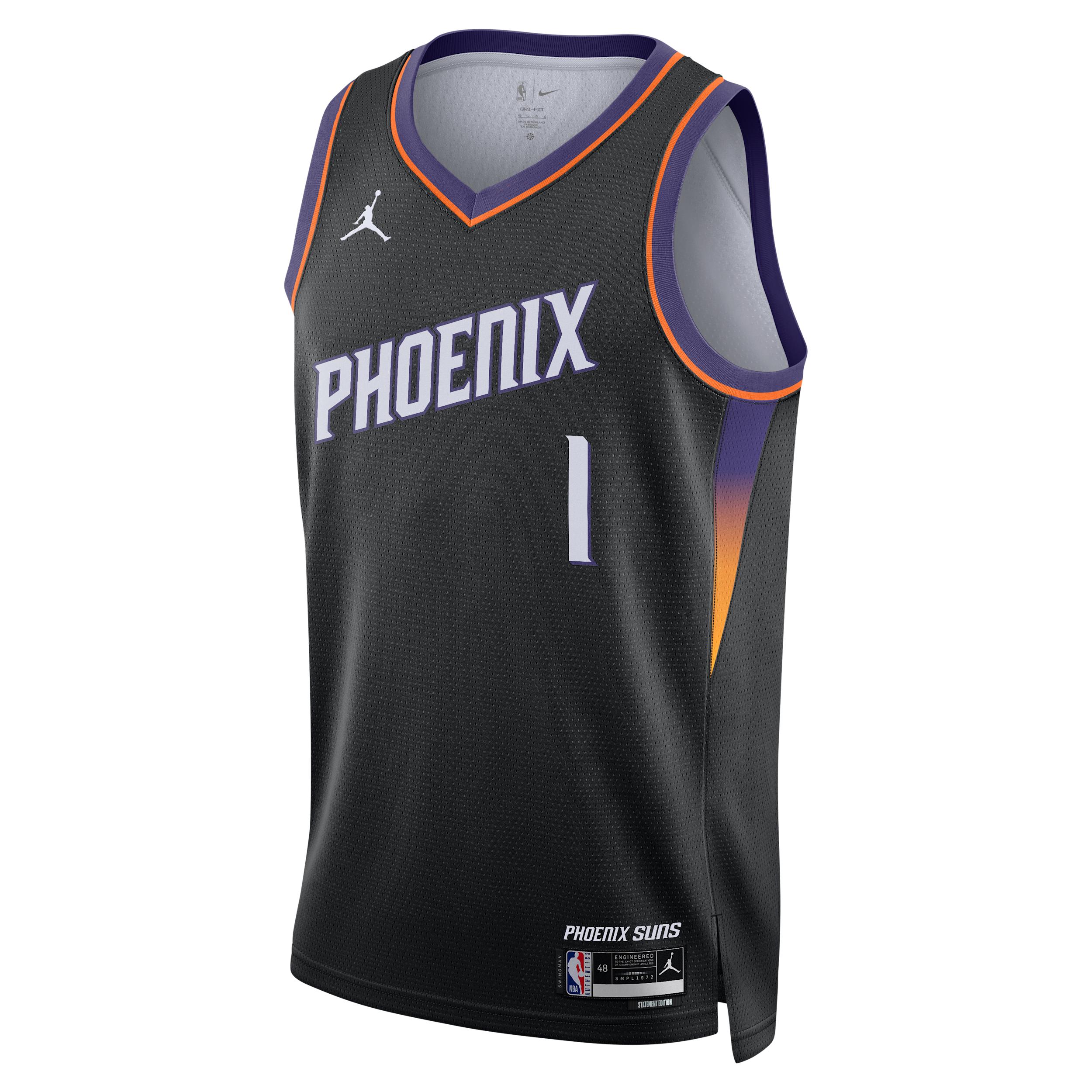Phoenix Suns 2025/26 Statement Edition Nike Men's Dri-FIT NBA Swingman Jersey by JORDAN Phoenix Suns 2025/26 Statement Edition Nike Men's Dri-FIT NBA Swingman Jersey by JORDAN