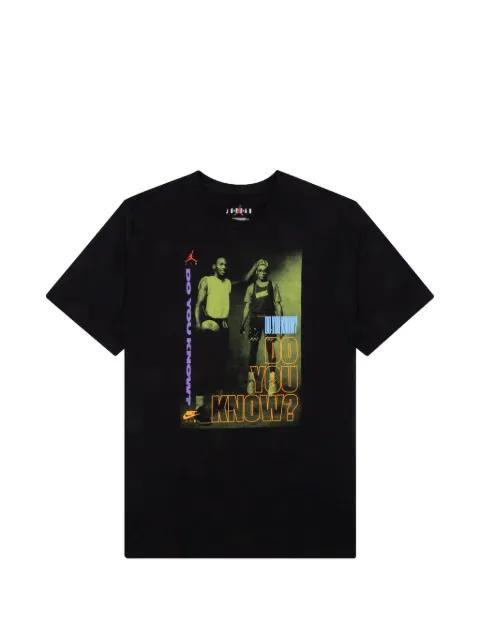Retro 3 graphic T-shirt by JORDAN