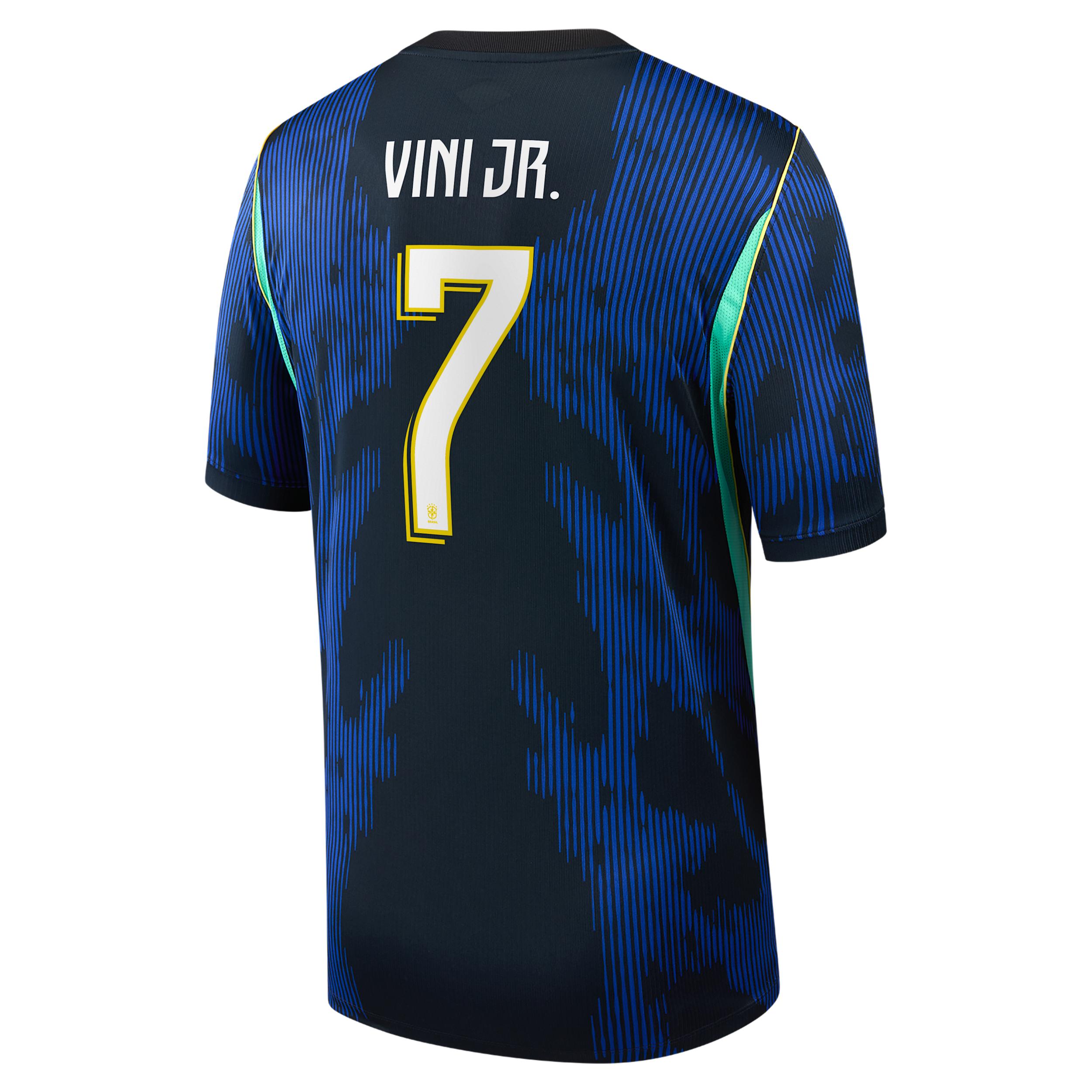 VinÃ­cius Brazil National Team 2026 Stadium Away Big Kids' Jordan Dri-FIT Soccer Jersey by JORDAN