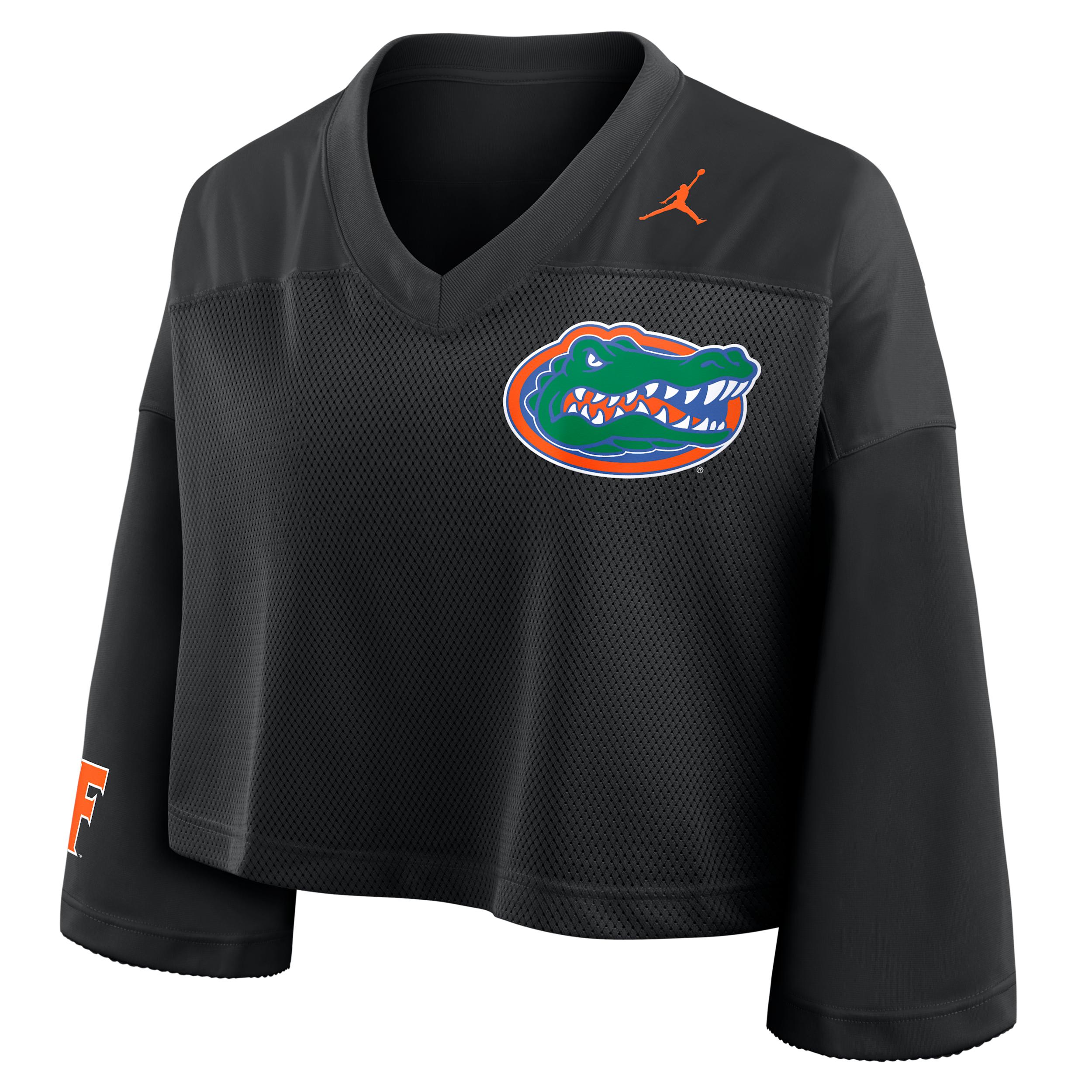 Women's Florida Jersey Jordan Brand Dri-FIT College Cropped Top by JORDAN