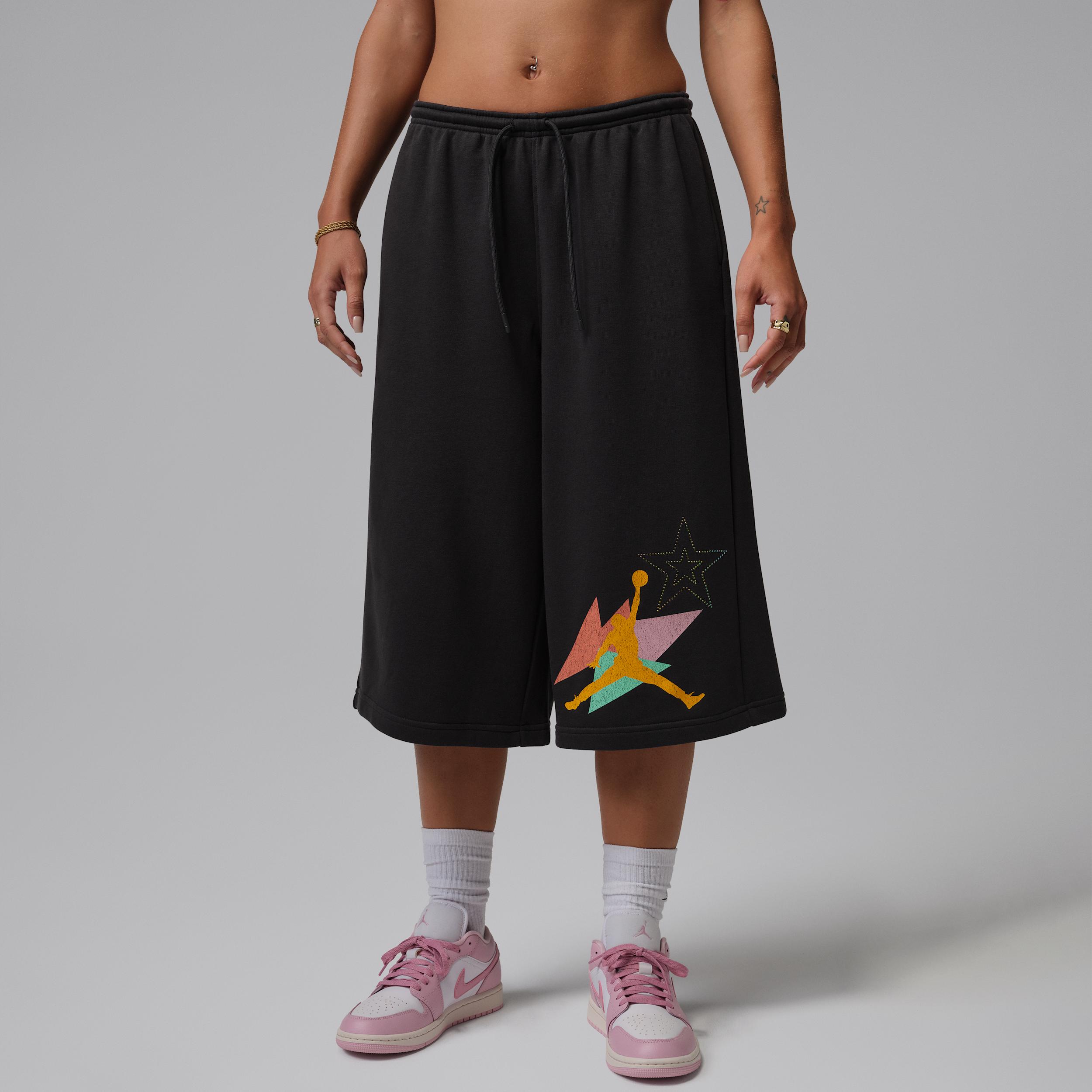 Women's Jordan Brooklyn Fleece French Terry Big Shorts by JORDAN