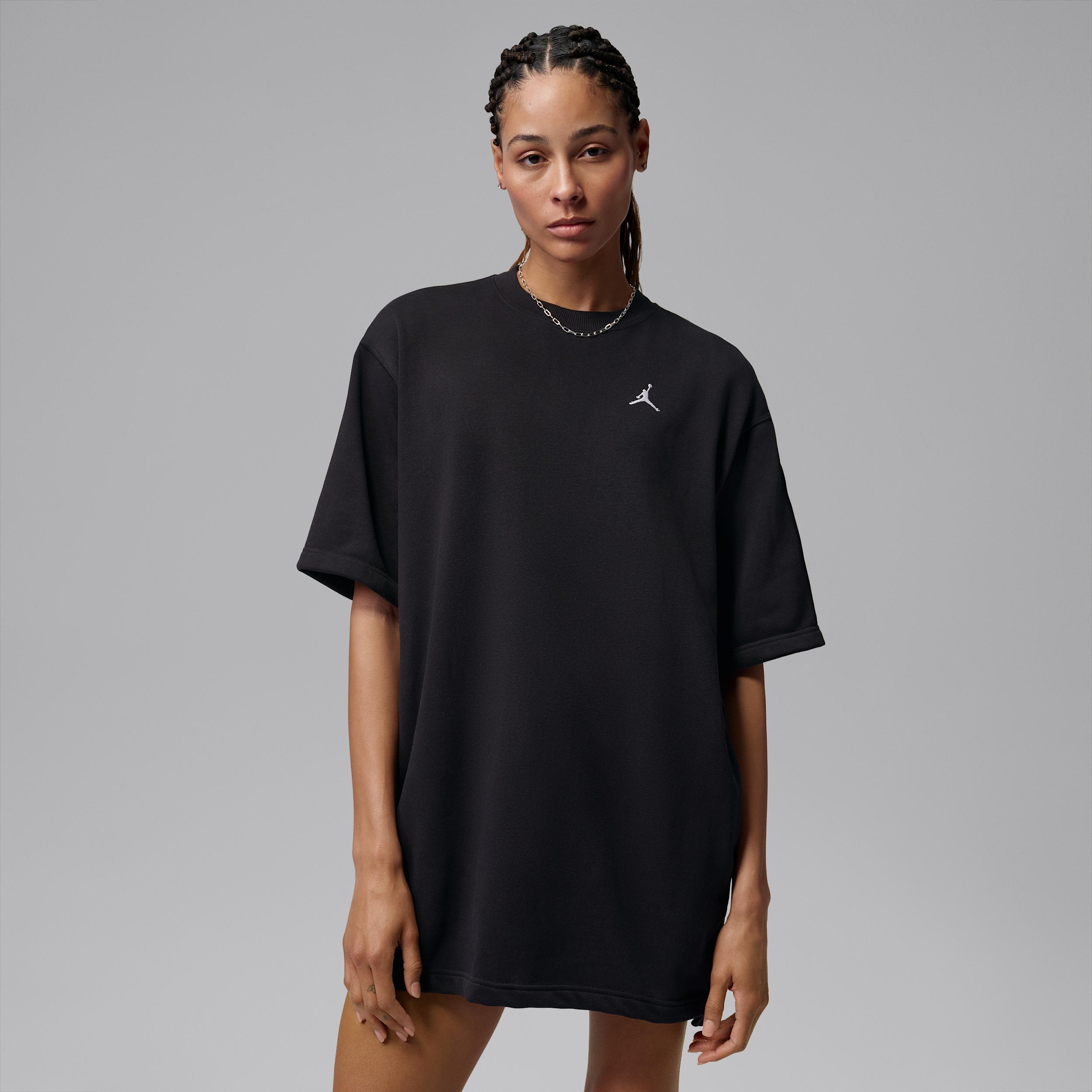 Women's Jordan Brooklyn Fleece T-Shirt Dress by JORDAN