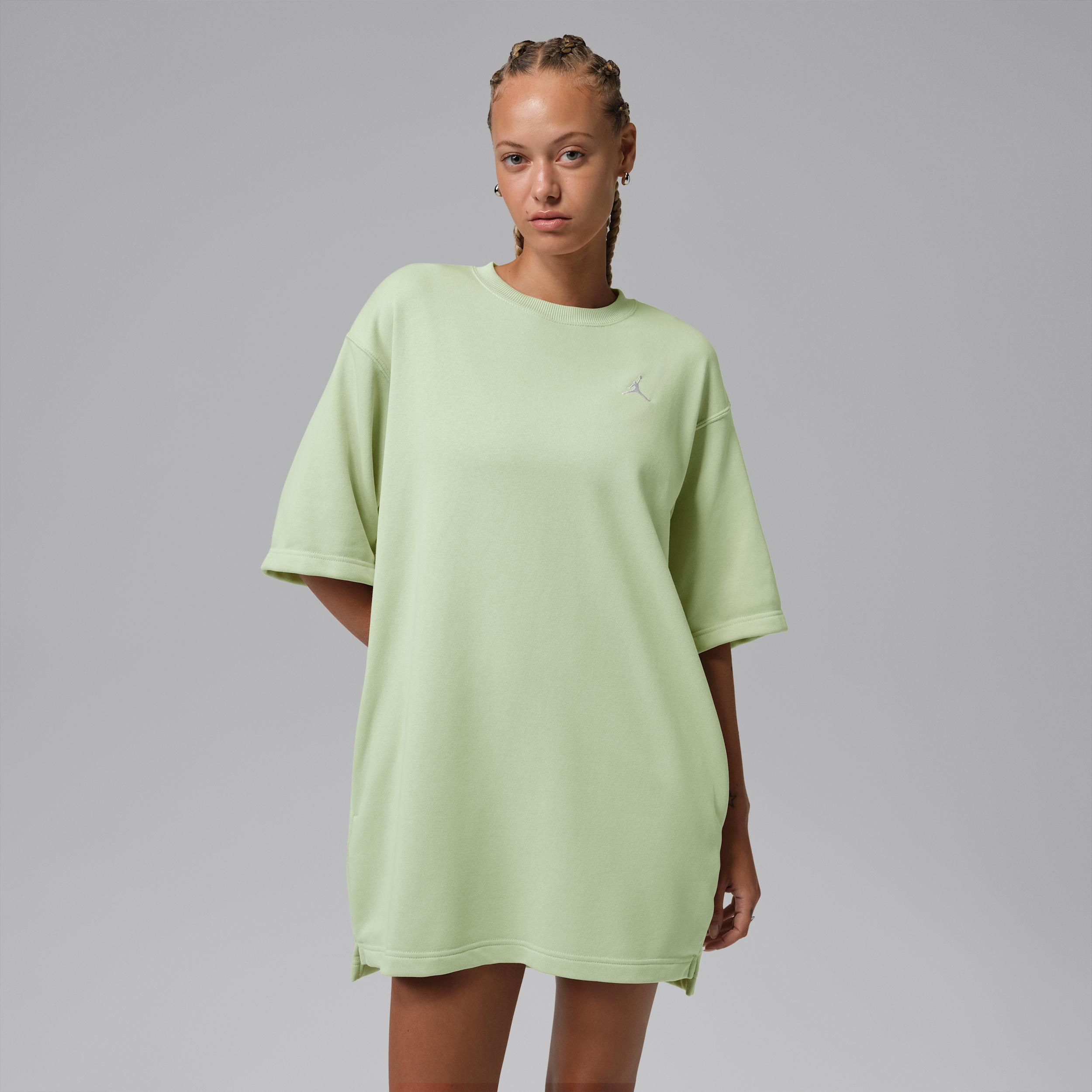 Women's Jordan Brooklyn Fleece T-Shirt Dress by JORDAN