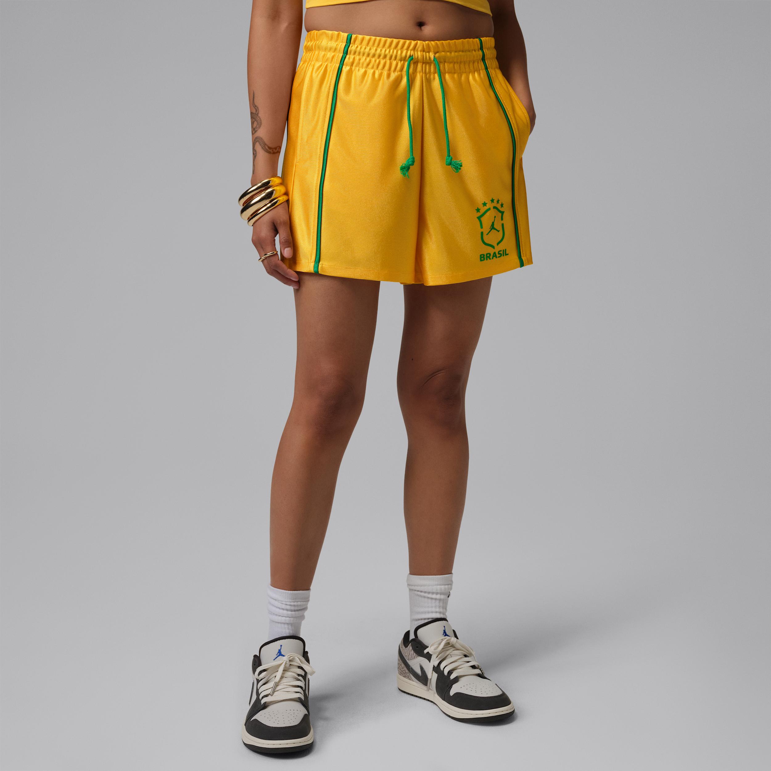 Women's Jordan Brooklyn Knit Brazil Shorts by JORDAN