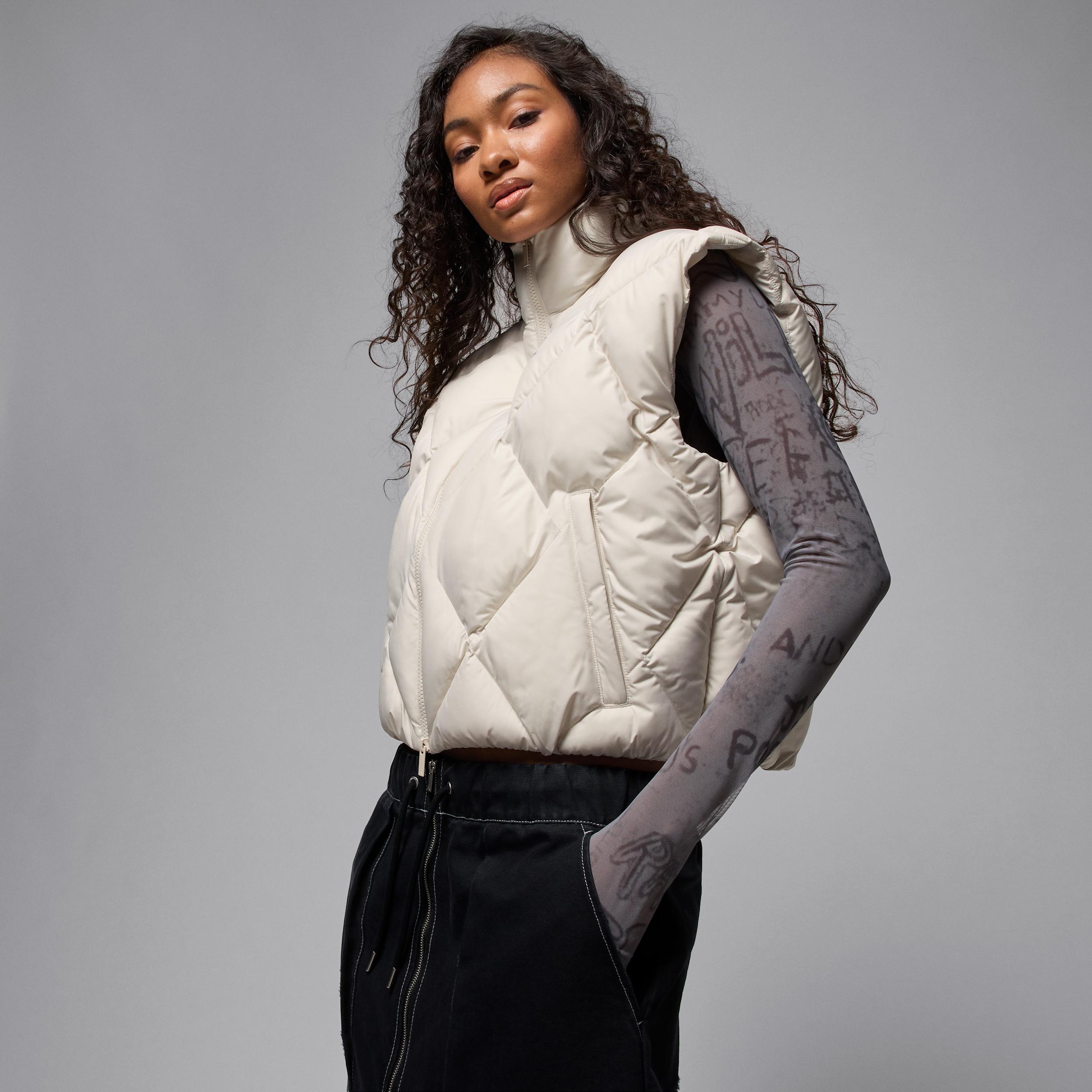 Women's Jordan Brooklyn Therma-FIT Quilted Puffer Vest by JORDAN