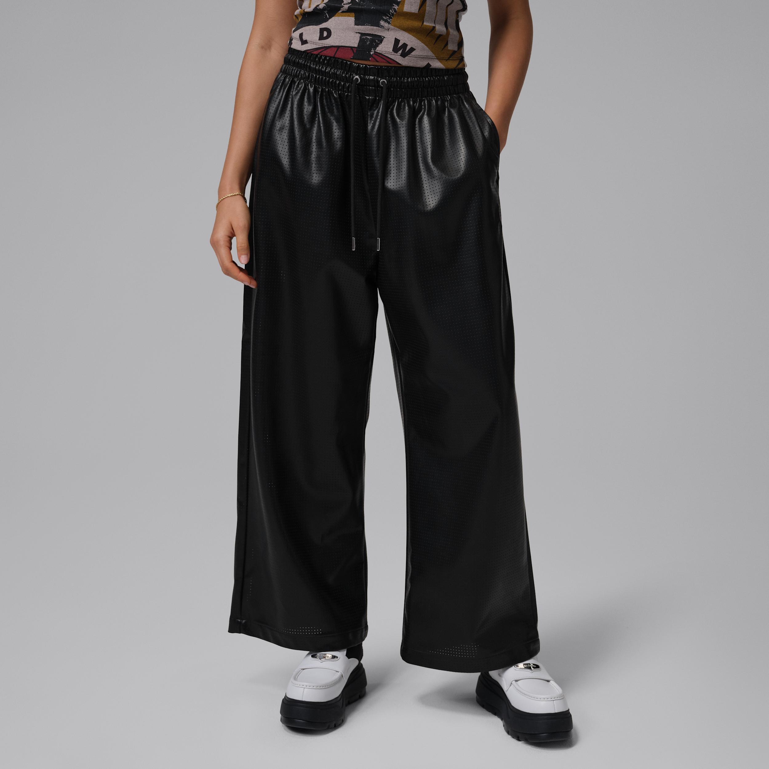 Women's Jordan Flight Faux-Leather Pants by JORDAN