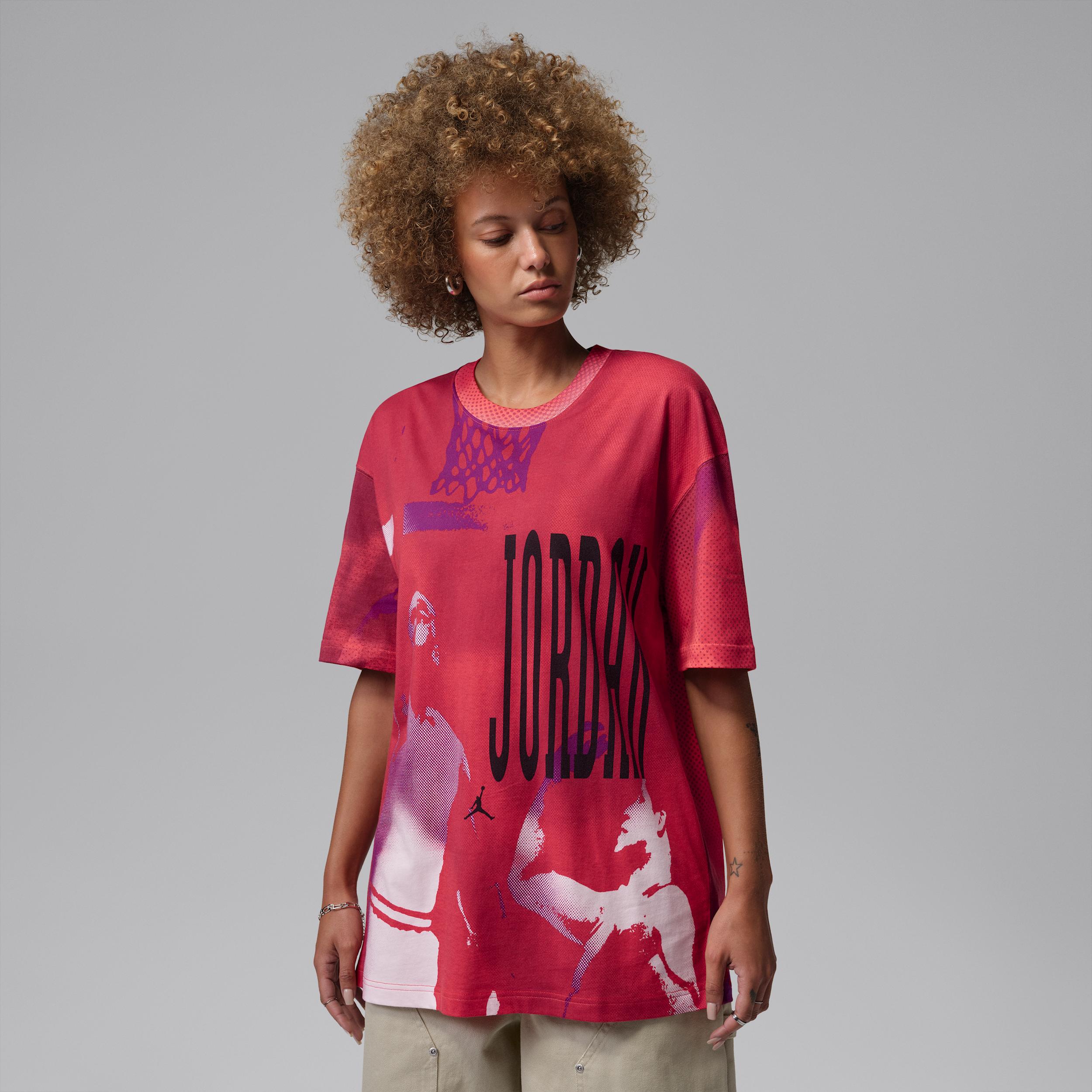 Women's Jordan Flight Oversized Graphic T-Shirt by JORDAN