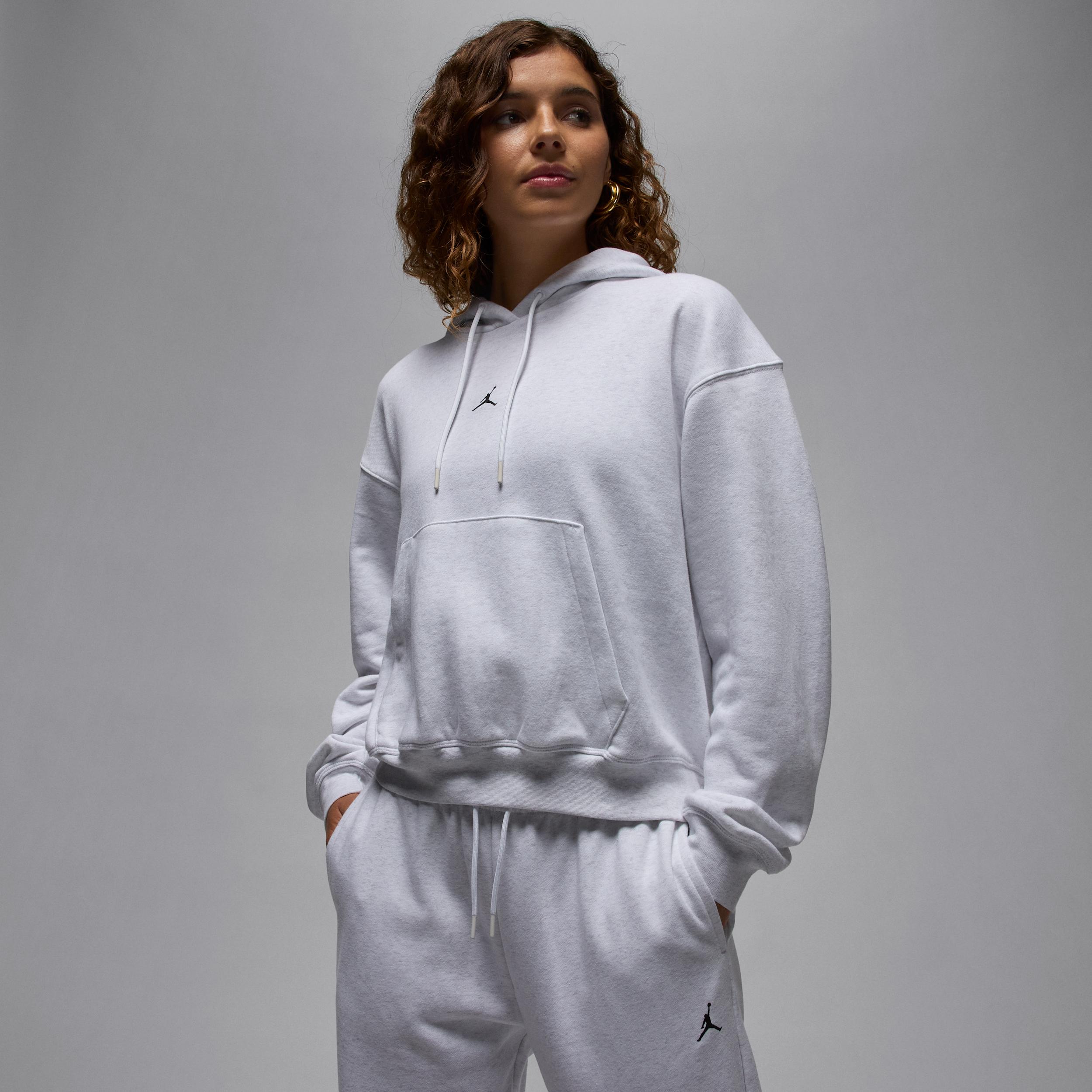 Women's Jordan Sport Crossover Dri-FIT Fleece Hoodie by JORDAN