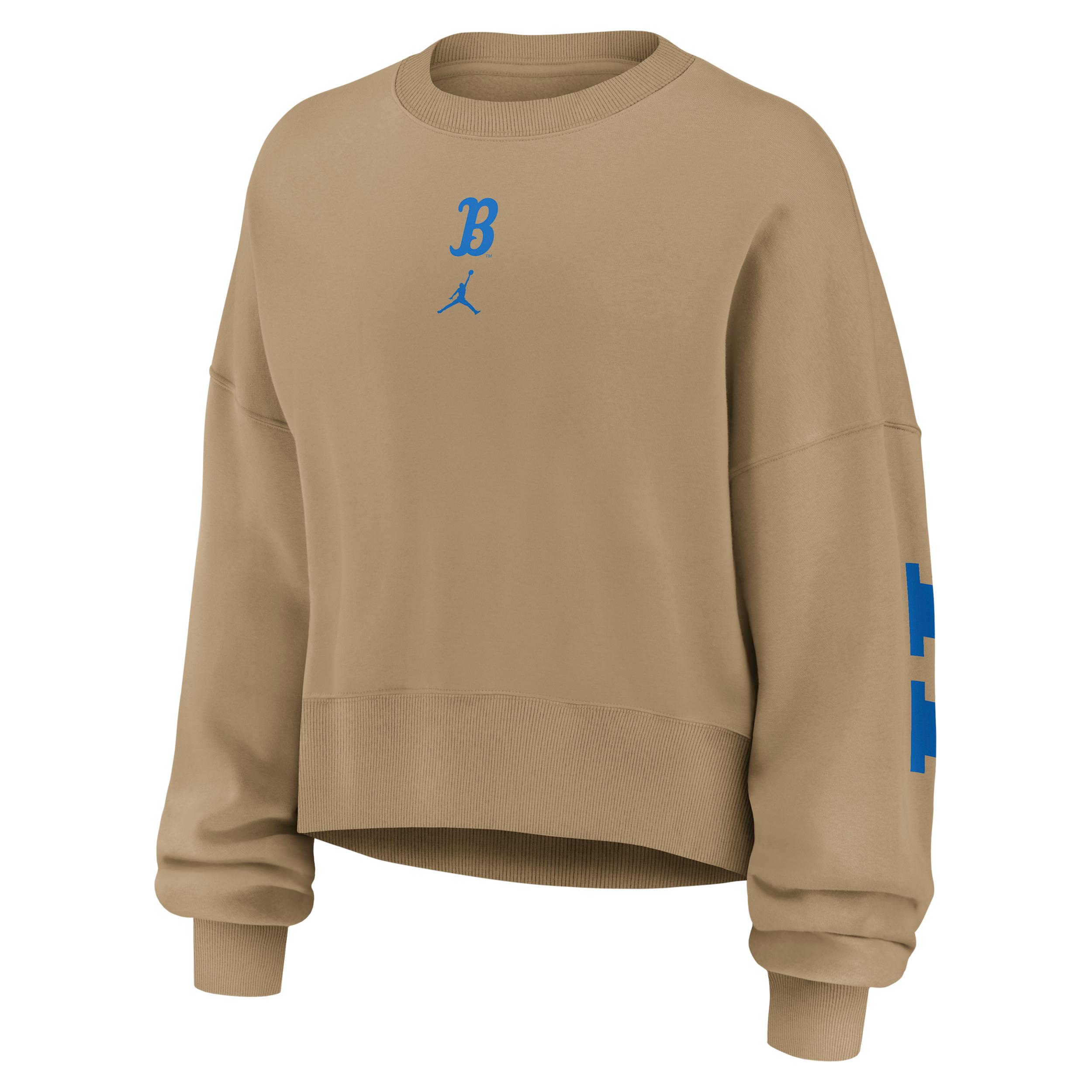 Women's UCLA Phoenix 2-Hit Jordan Brand College Pullover Crew by JORDAN