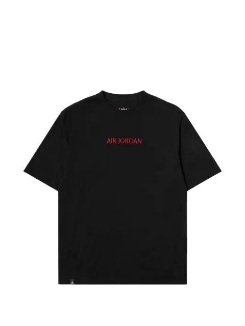 Wordmark logo-embroidered T-shirt by JORDAN