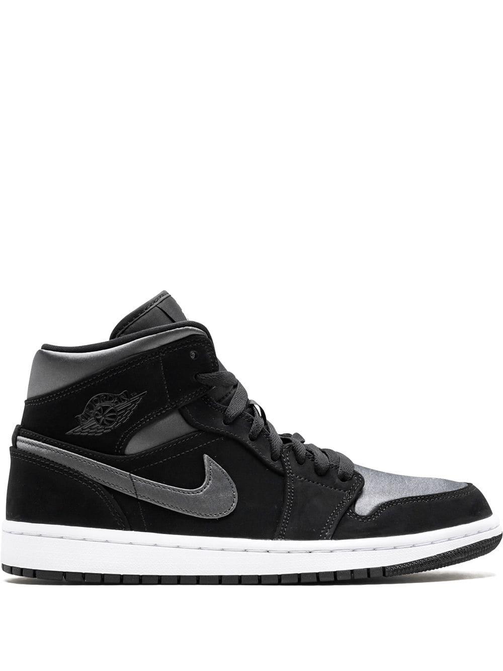 air jordan 1 Mid Se nylon - black/grey by JORDAN