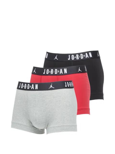 elastic-waist boxers set (set of three) by JORDAN