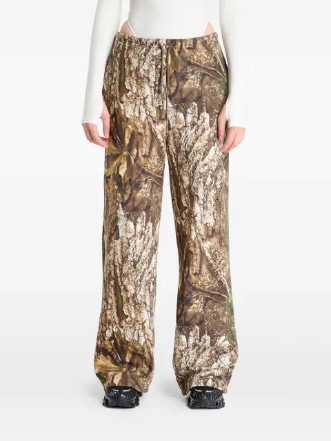 elasticated-waistband track pants by JORDAN