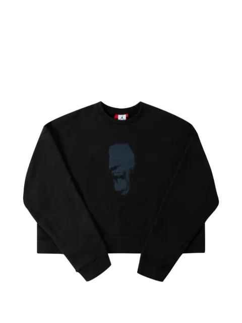 graphic-print sweater by JORDAN
